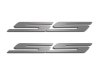 2010-2023 Camaro Stainless Steel "SS" Badge Set Brushed