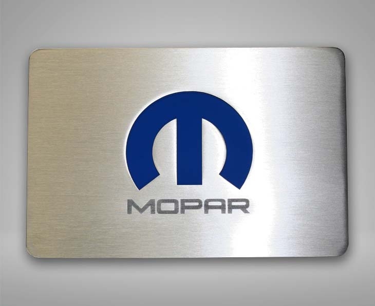 2008-2023 Challenger/2005-2015 Charger - Fuse Box Cover Plate with MOPAR M Logo