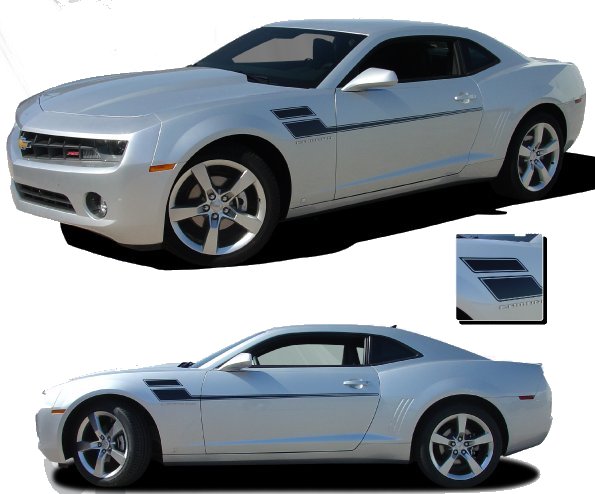 2010-2015 Camaro Speed Side Stripes Kit - RPIDesigns.com