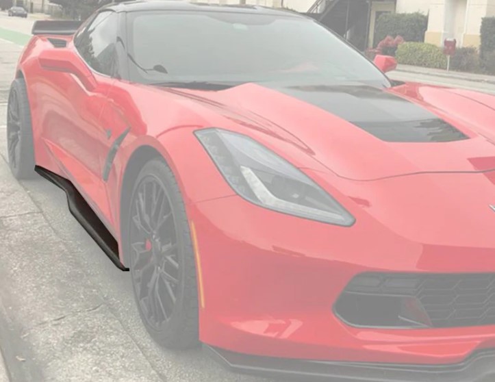 2014-2019 C7 Corvette Z06 Style Side Skirts