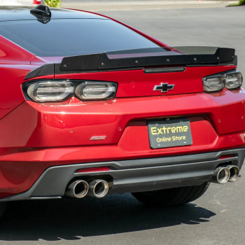 2016-2024 Camaro SS & ZL1 Rear Wing Smoke Tinted Wickerbill Spoiler