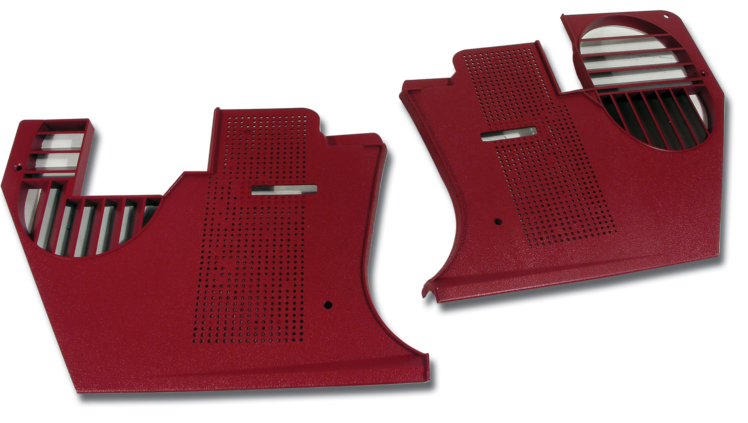 1978-1981 C3 Corvette Kick Panels - Red