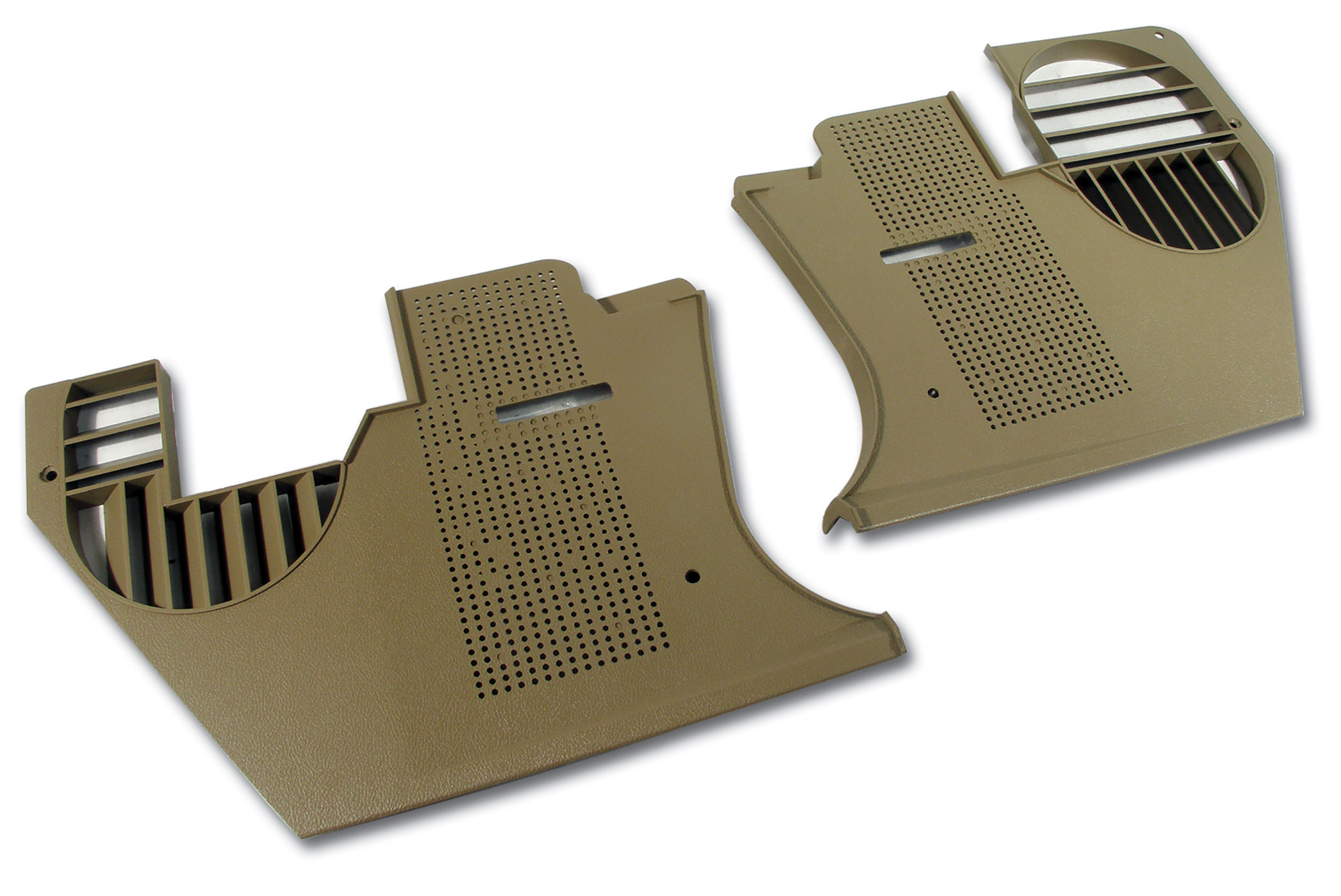 1981-1982 C3 Corvette Kick Panels - Camel