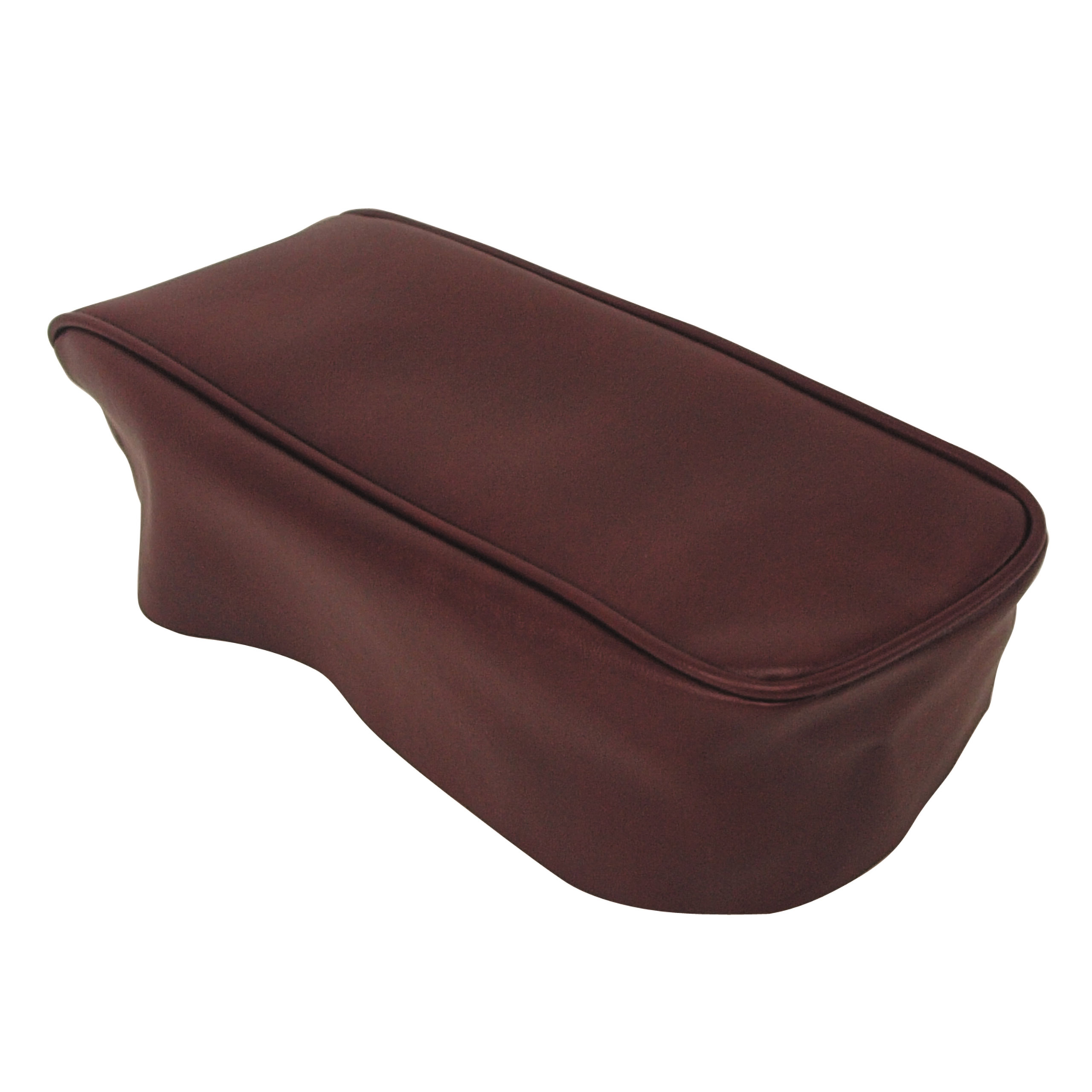 1965 C2 Corvette Center Armrest Cover Maroon Vinyl