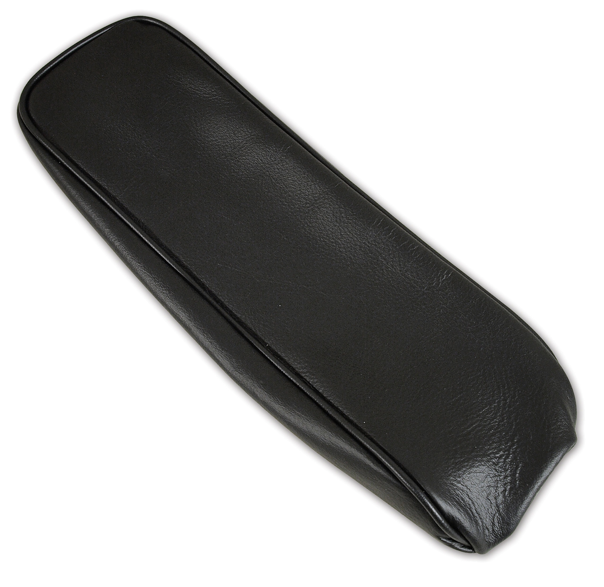 1963-1966 C2 Corvette Center Armrest Cover Black Leather