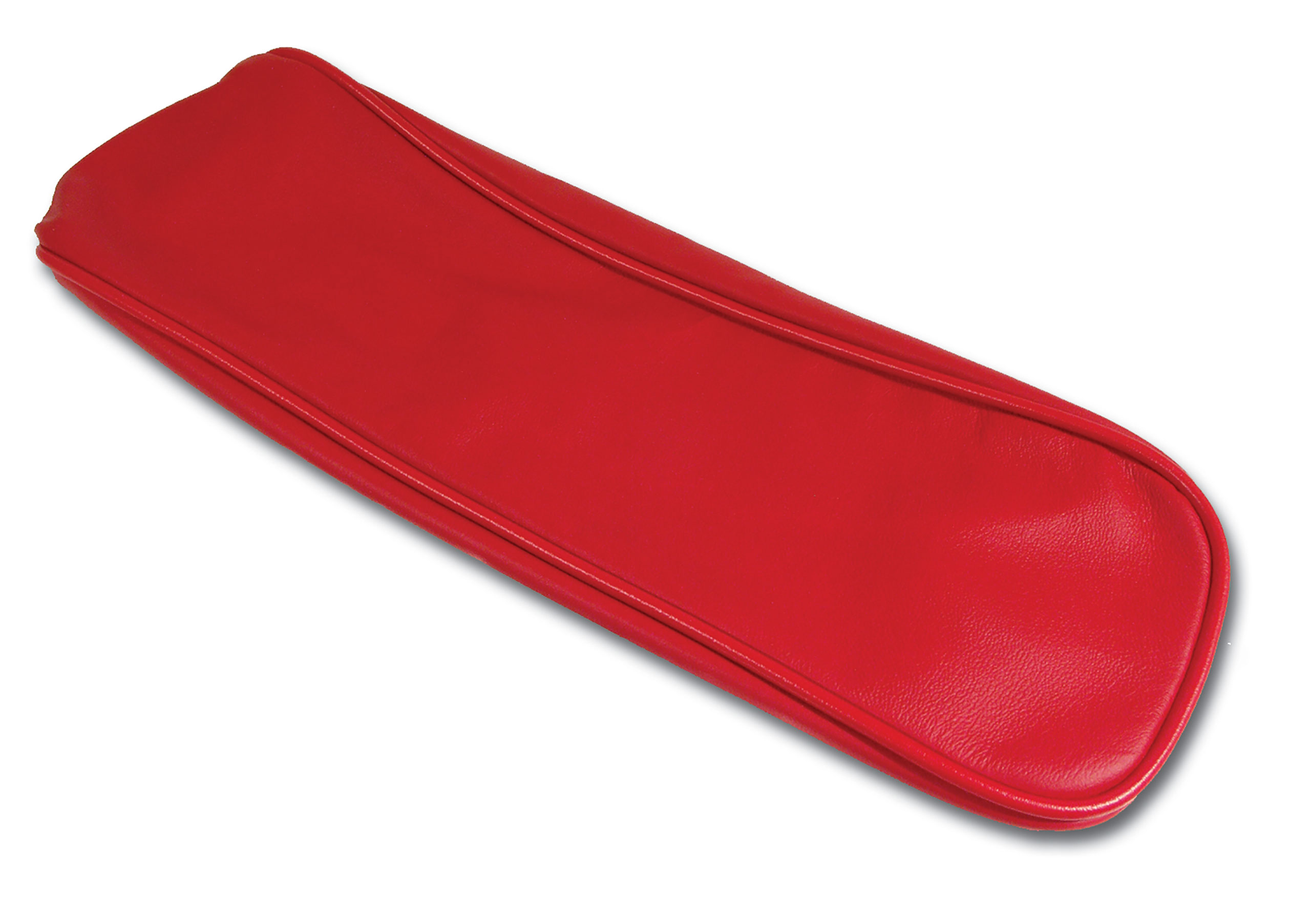 1965-1966 C2 Corvette Center Armrest Cover Red Leather