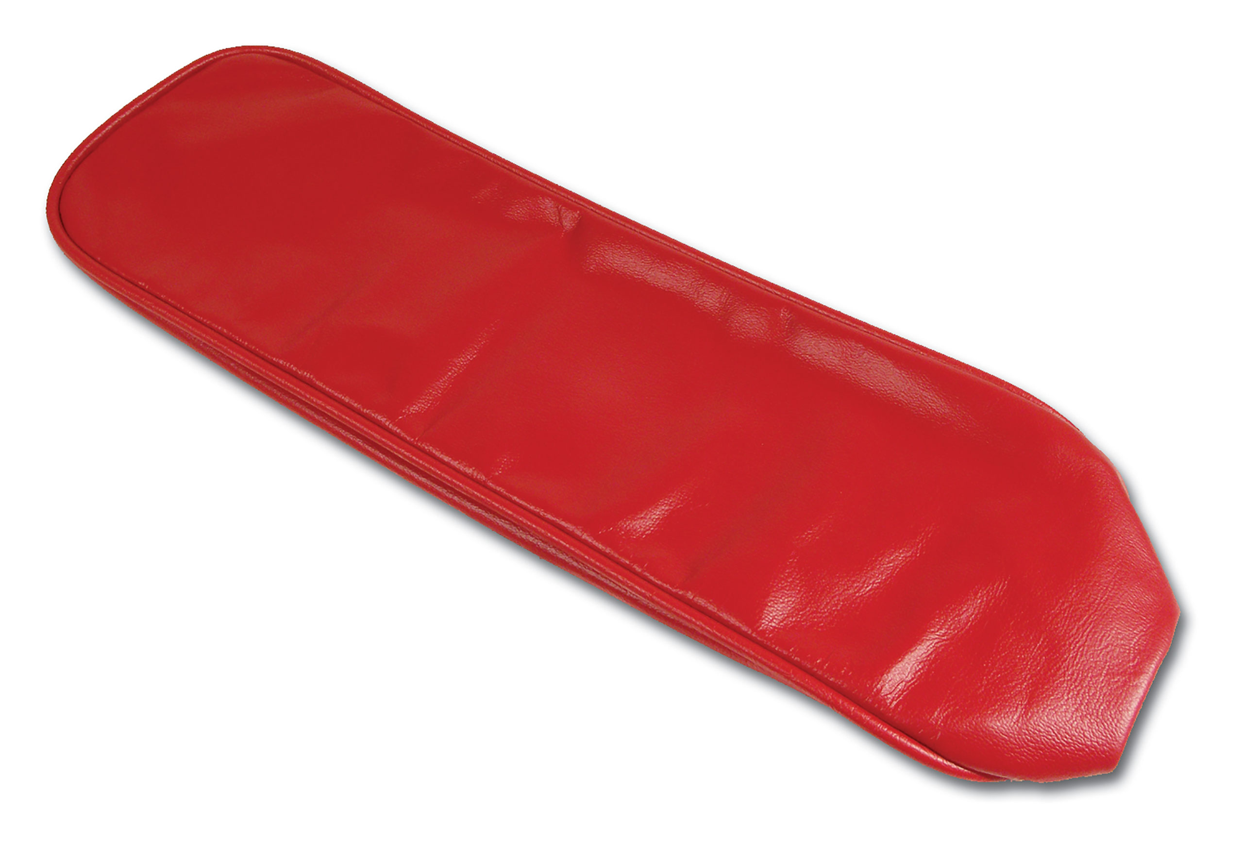 1963-1964 C2 Corvette Center Armrest Cover Red Leather