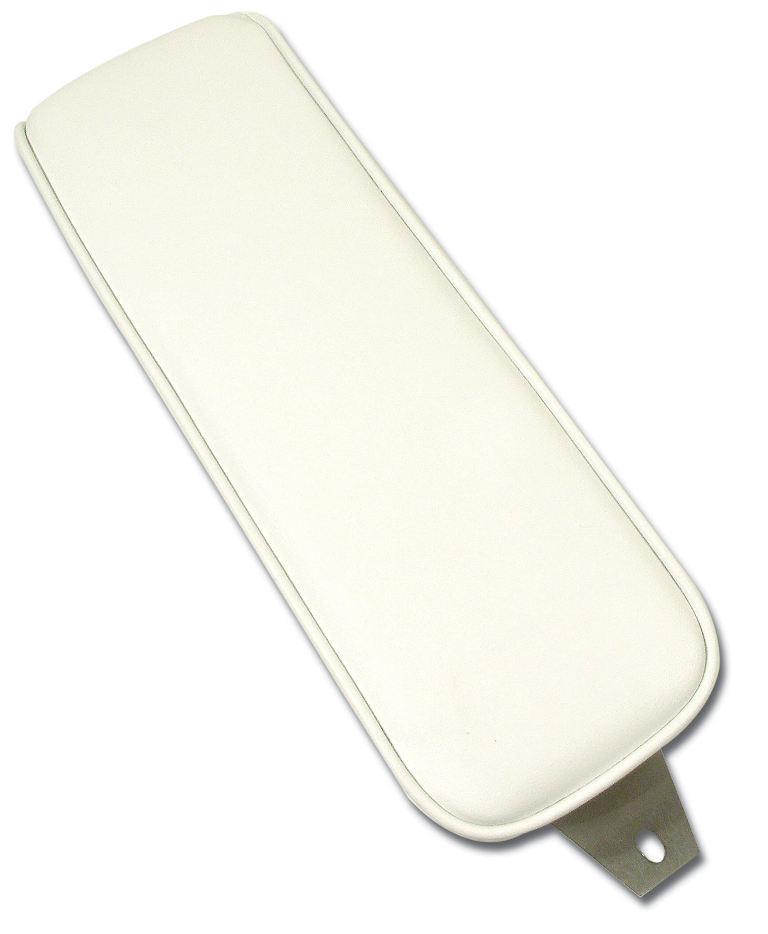 1965-1966 C2 Corvette Center Armrest White Vinyl