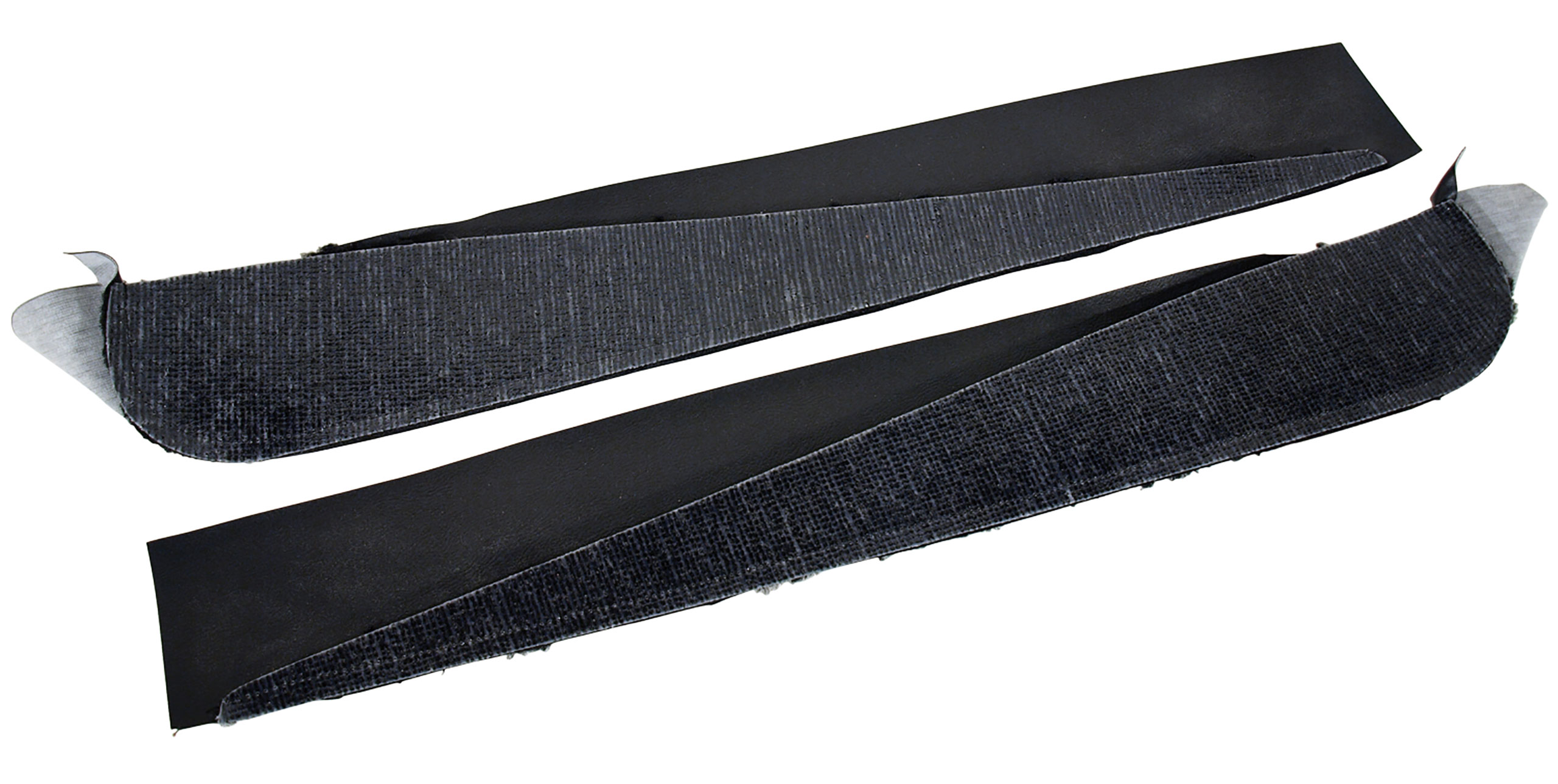 1970-1977 C3 Corvette Carpet Vinyl Strips Black