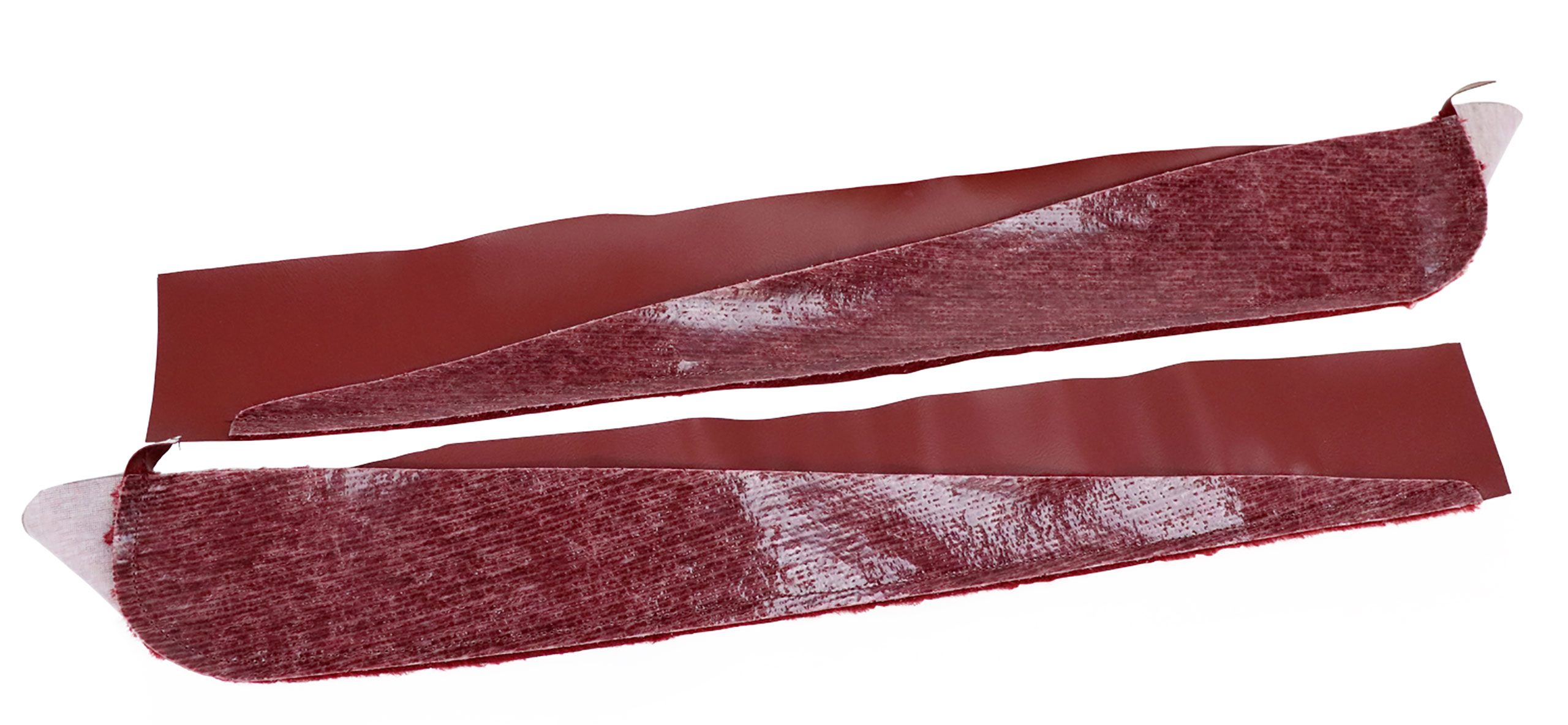 1973-1975 C3 Corvette Carpet Vinyl Strips Oxblood