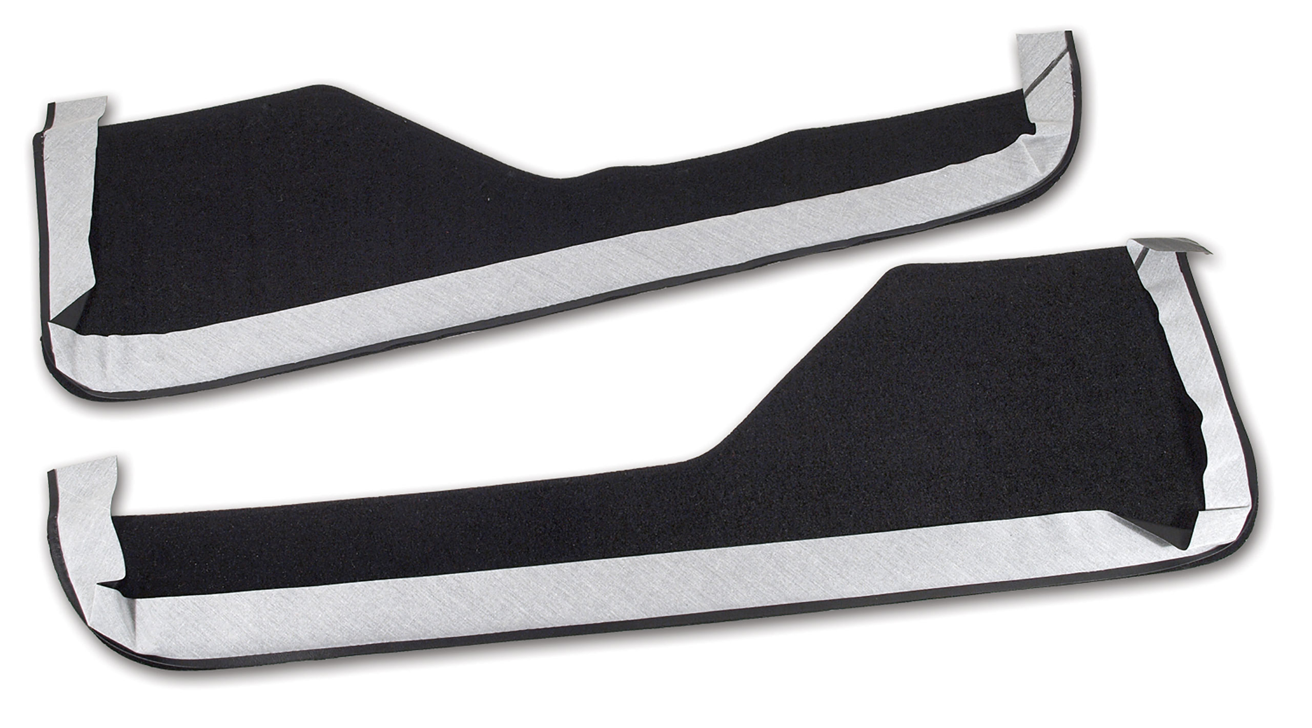 1984-1989 C4 Corvette Carpet Vinyl Strips Black