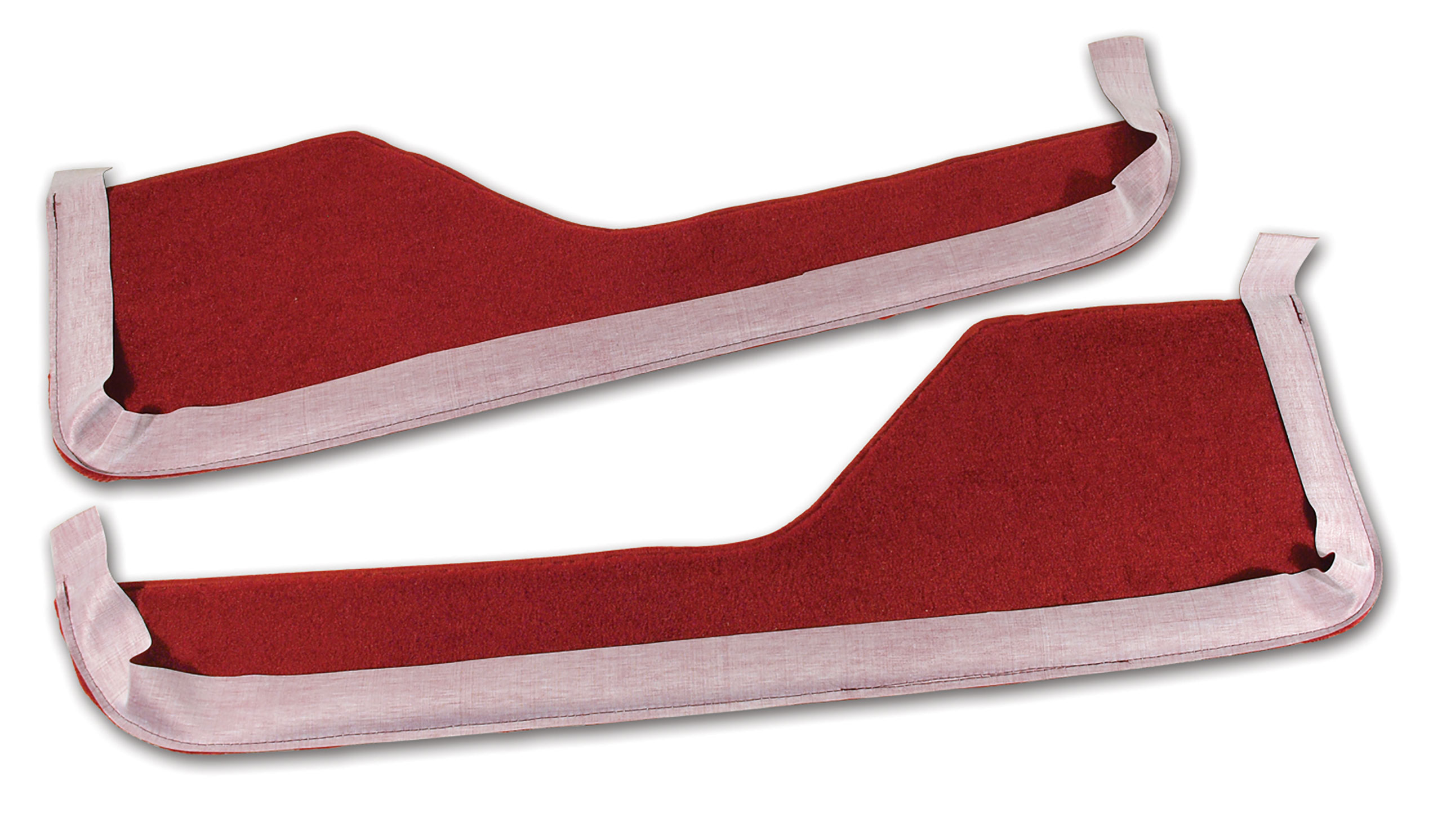 1984-1985 C4 Corvette Carpet Vinyl Strips Red