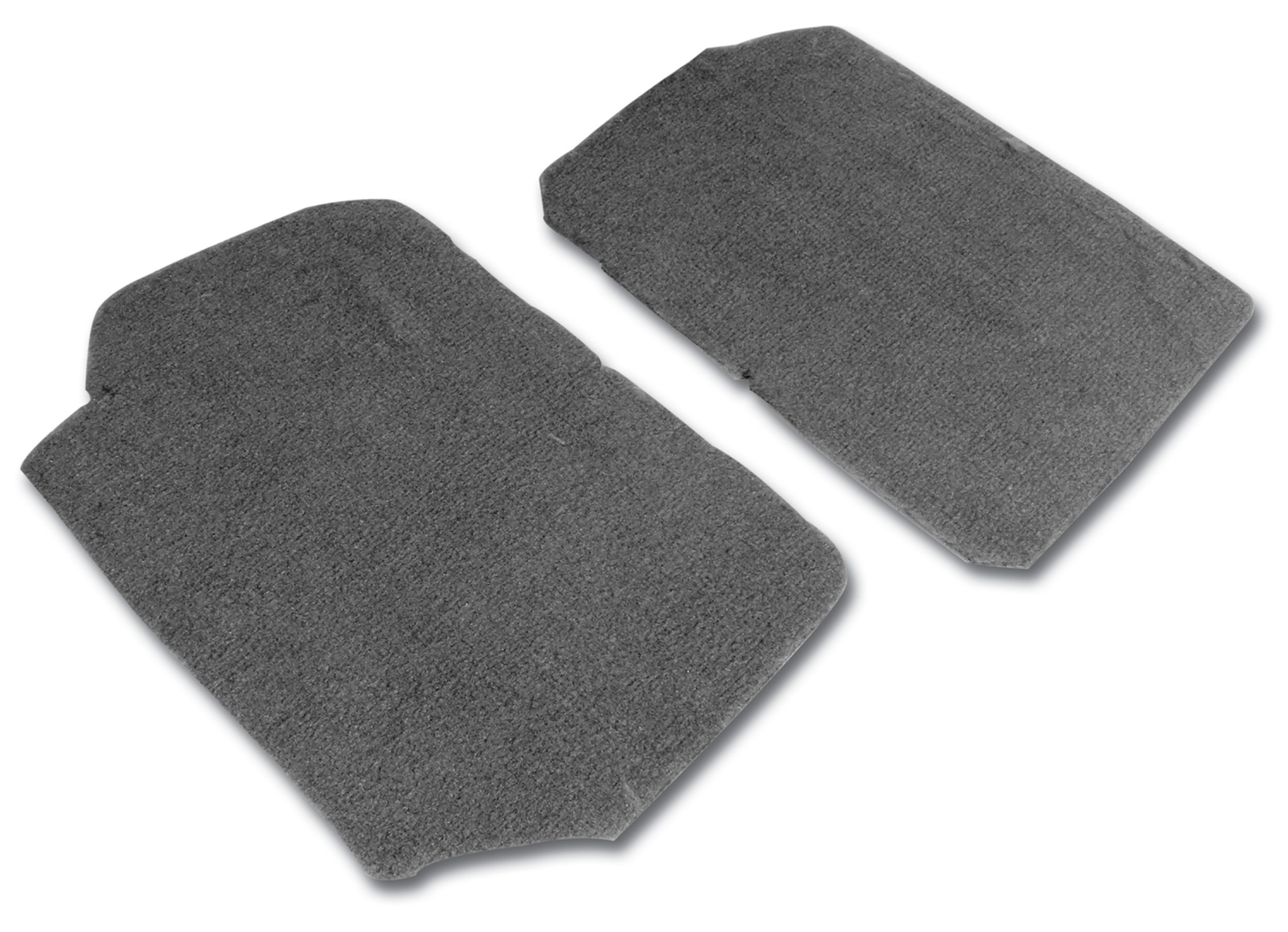 1990-1991 C4 Corvette FRONT SPEAKER COVER CARPETS GRAY PILE