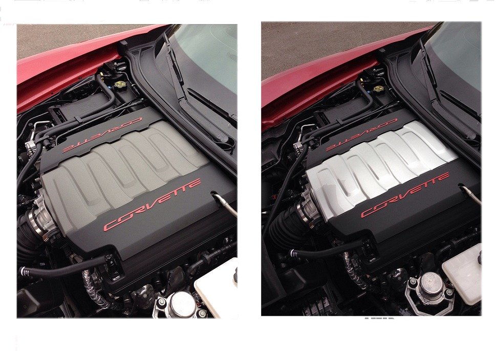 corvette c7 engine cover