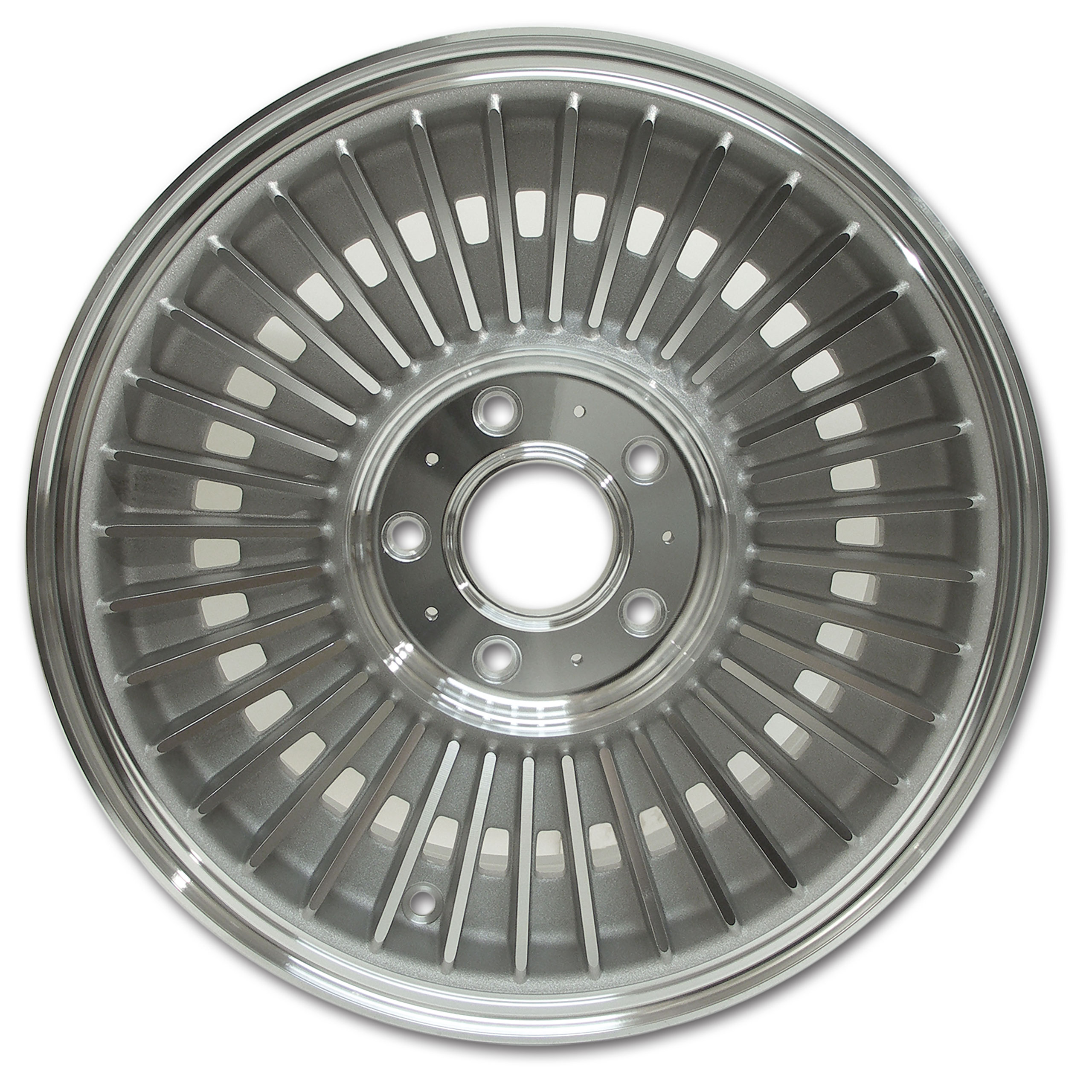 1963-1964 C2 Corvette Direct-Bolt Knock-Off Wheel Light Face Replica