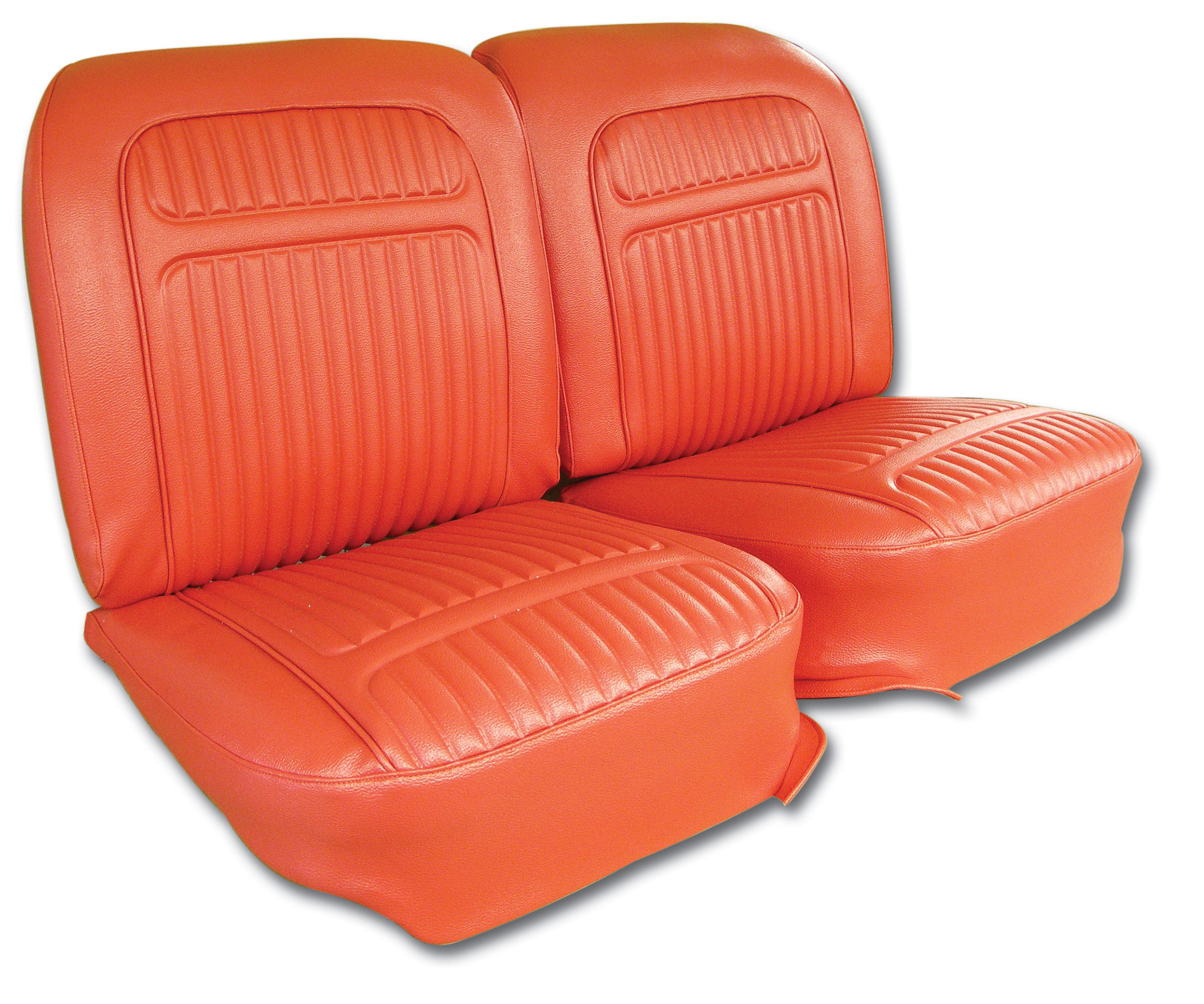 1958 Corvette C1 Vinyl Seat Covers- Red CA-416602 