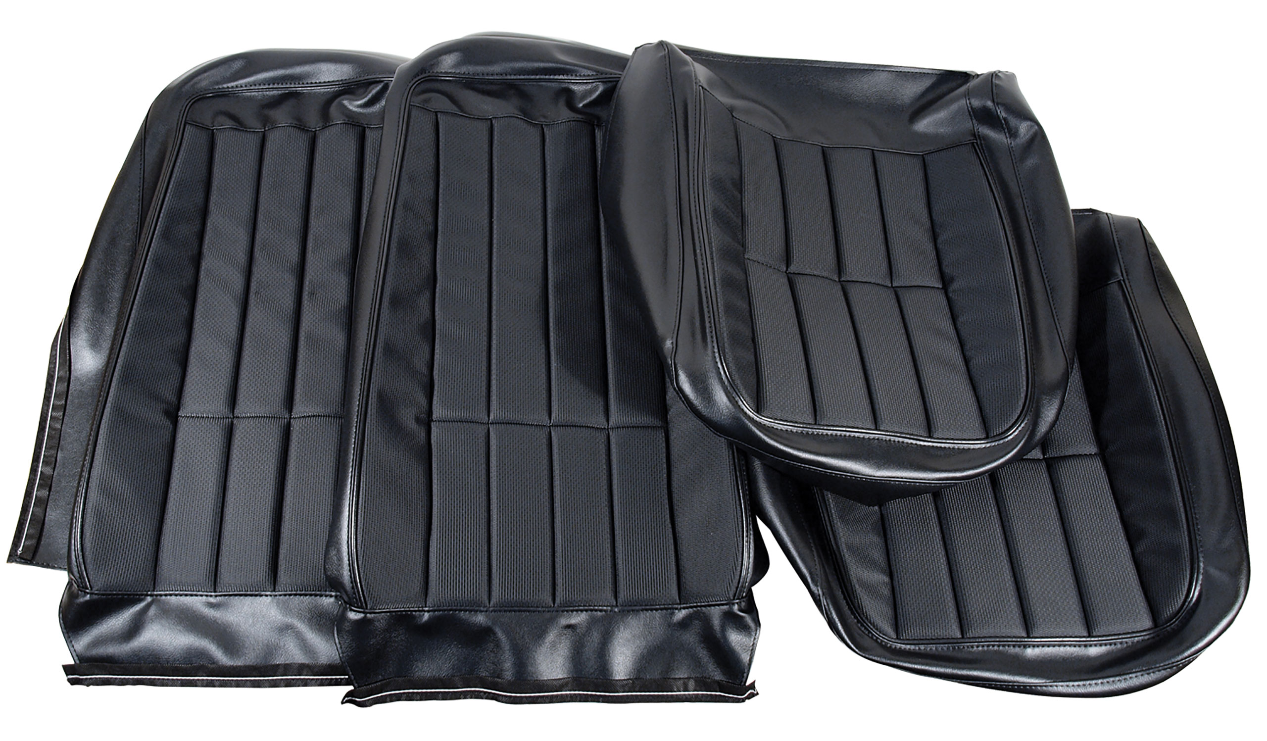 1975 Corvette C3 Vinyl Seat Covers- Black CA-417920 