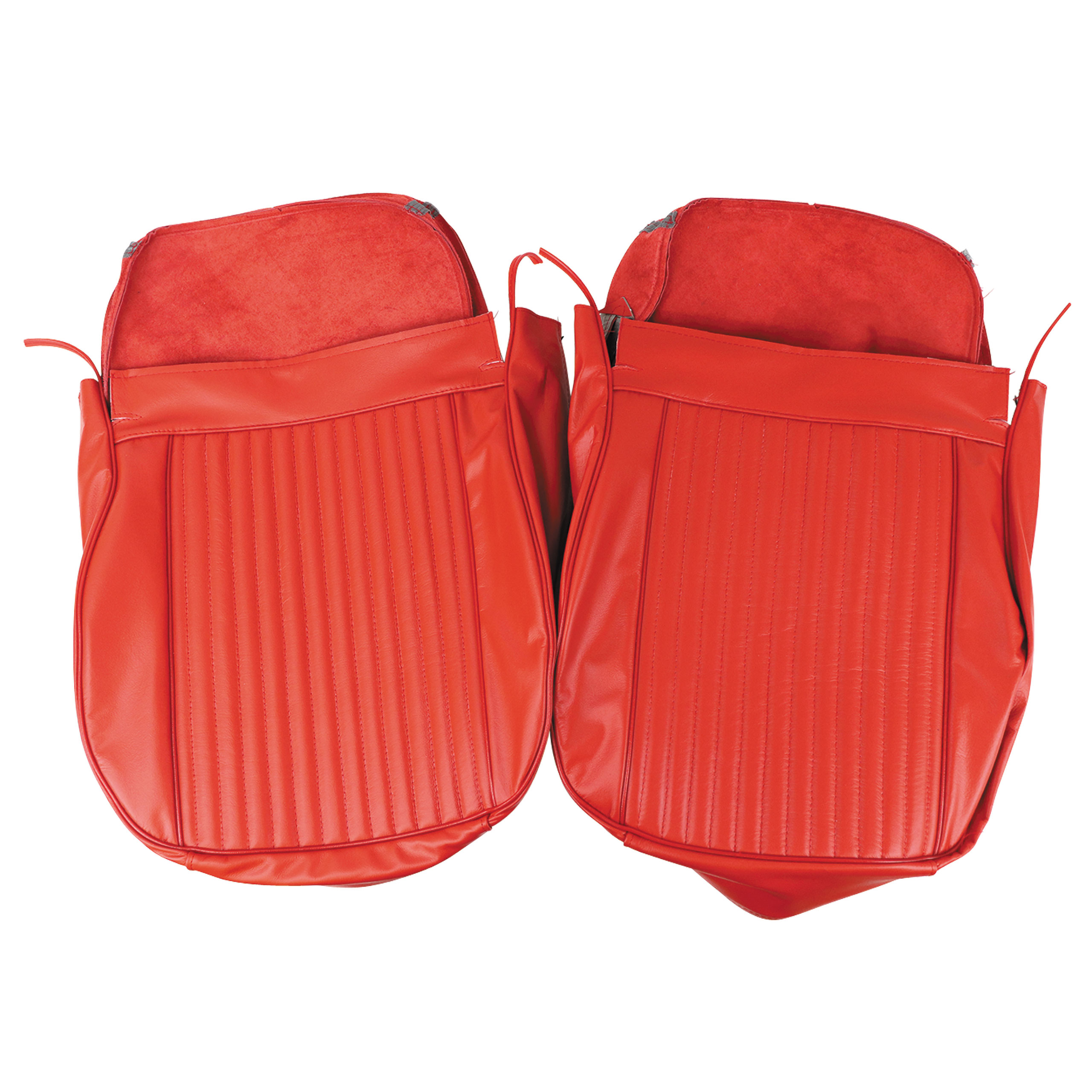 1964 Corvette C2 Leather Seat Covers- Red CA-418435 