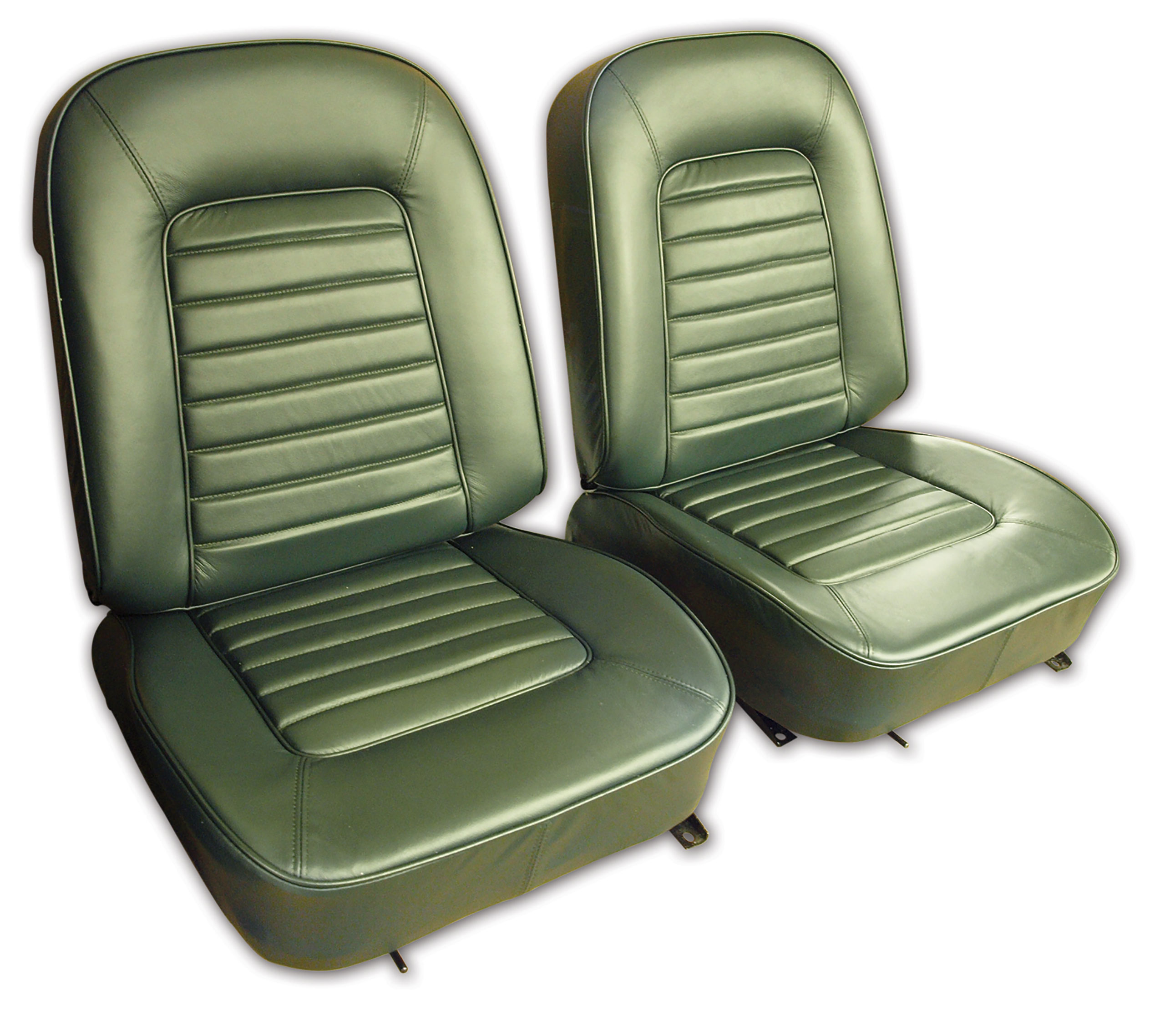 1966 Corvette C2 Leather Seat Covers- Green CA-418614 