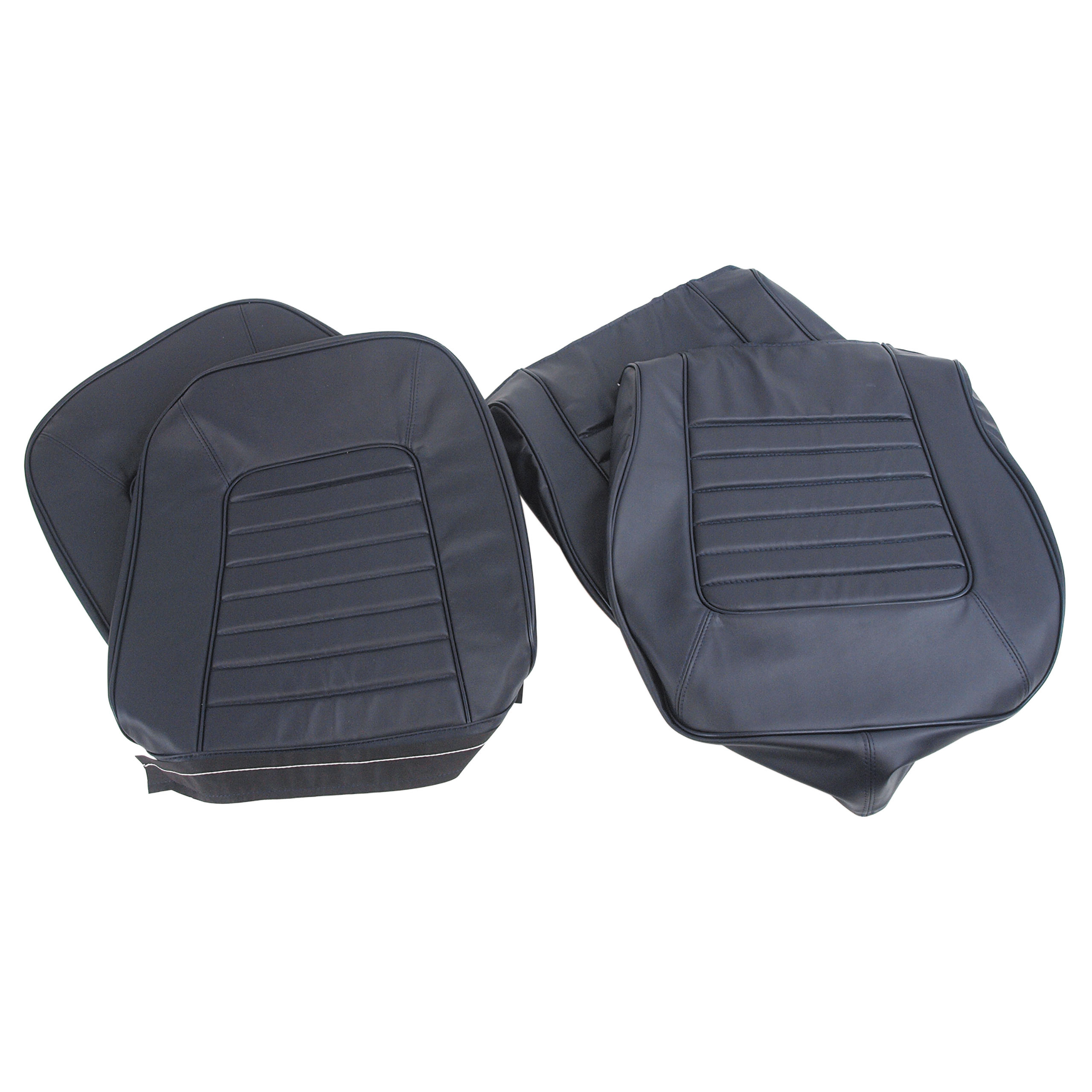 1966 Corvette C2 Leather Seat Covers- Dark Blue CA-418644 