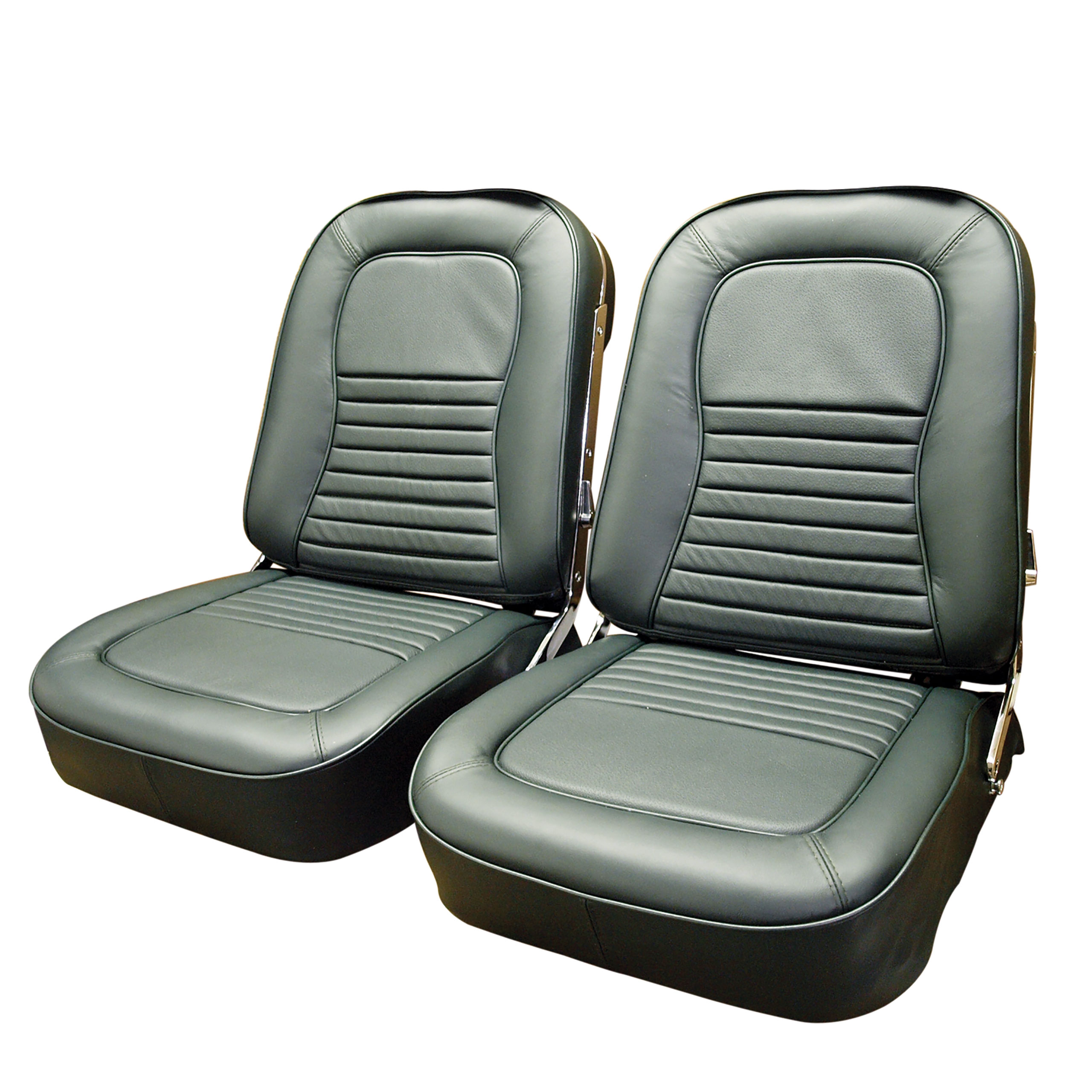 1967 Corvette C2 Leather Seat Covers- Green CA-418714 