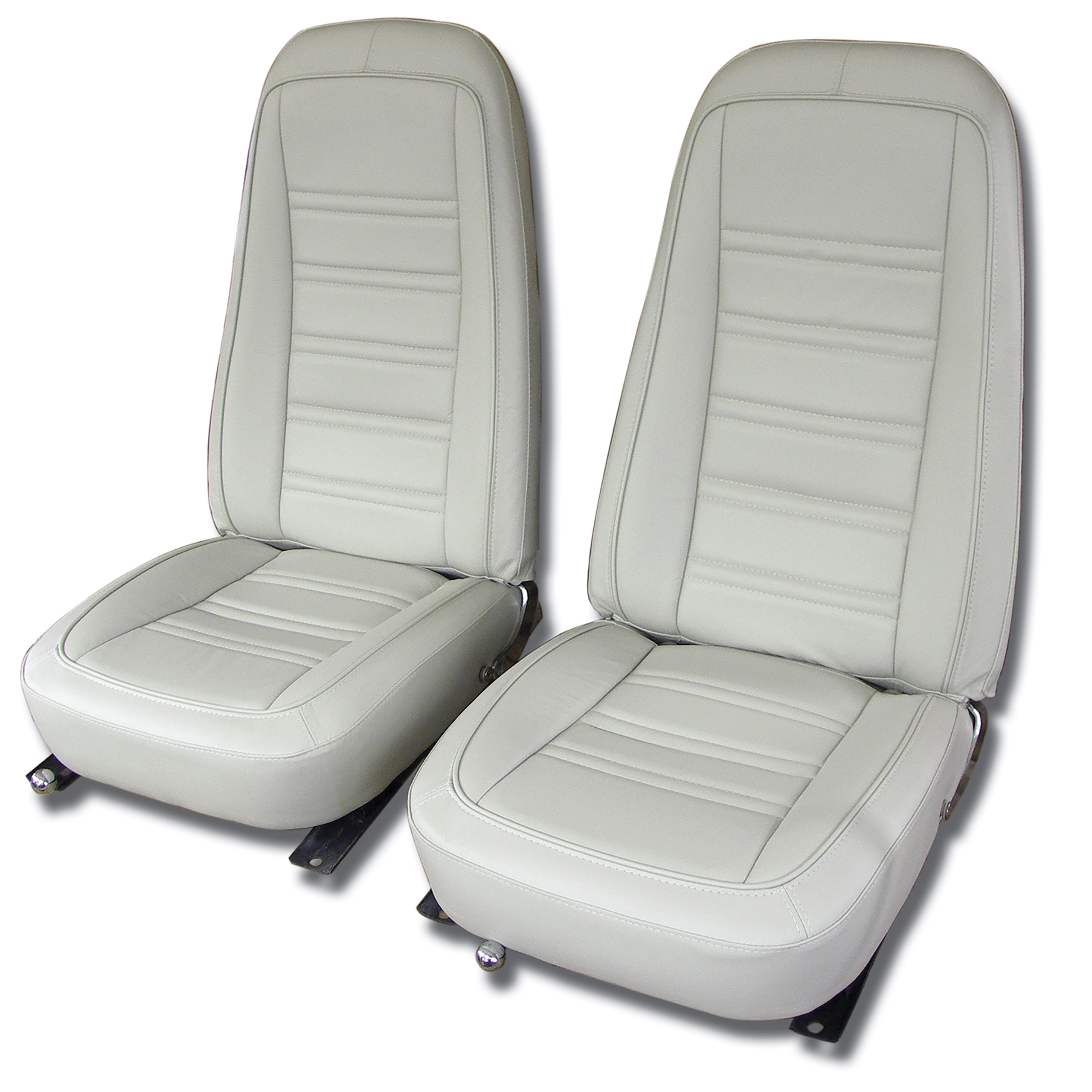 1978 Corvette C3 Leather Seat Covers- Oyster 100%-Leather CA-419873 