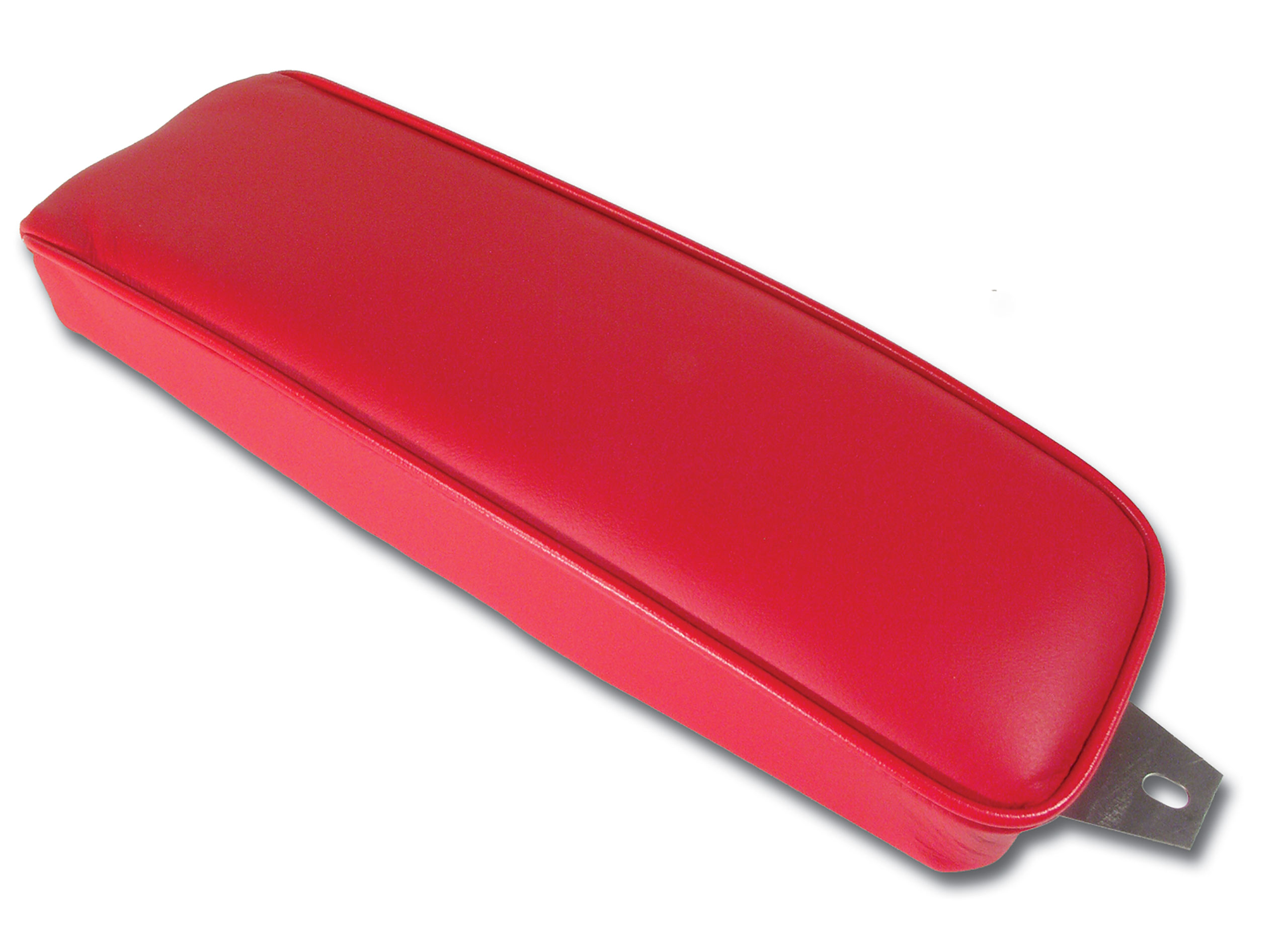 1965-1966 Corvette C2 Center Armrest- Red Leather CA-424530