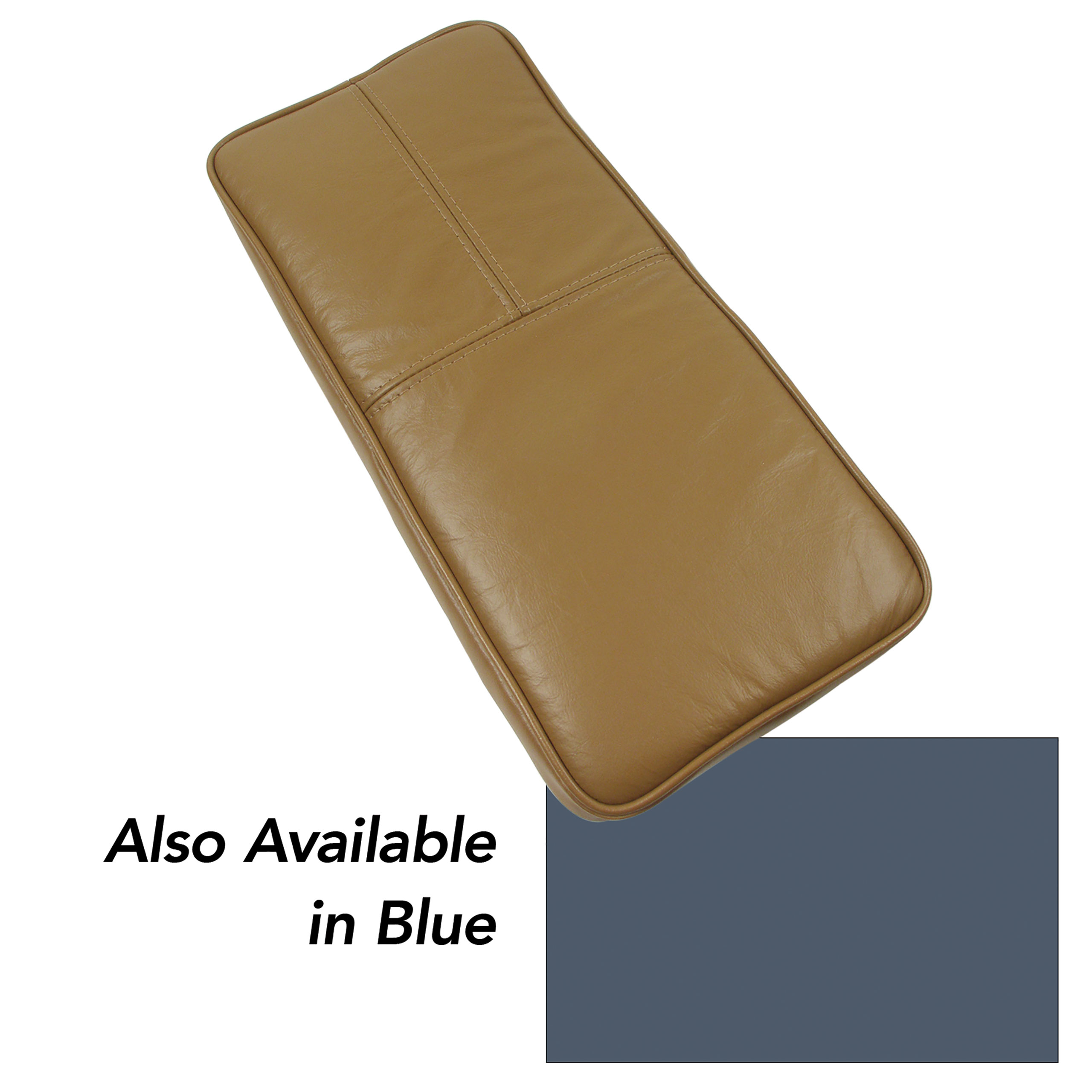 Center Armrest- Blue Leather For 1990-1991 Corvette