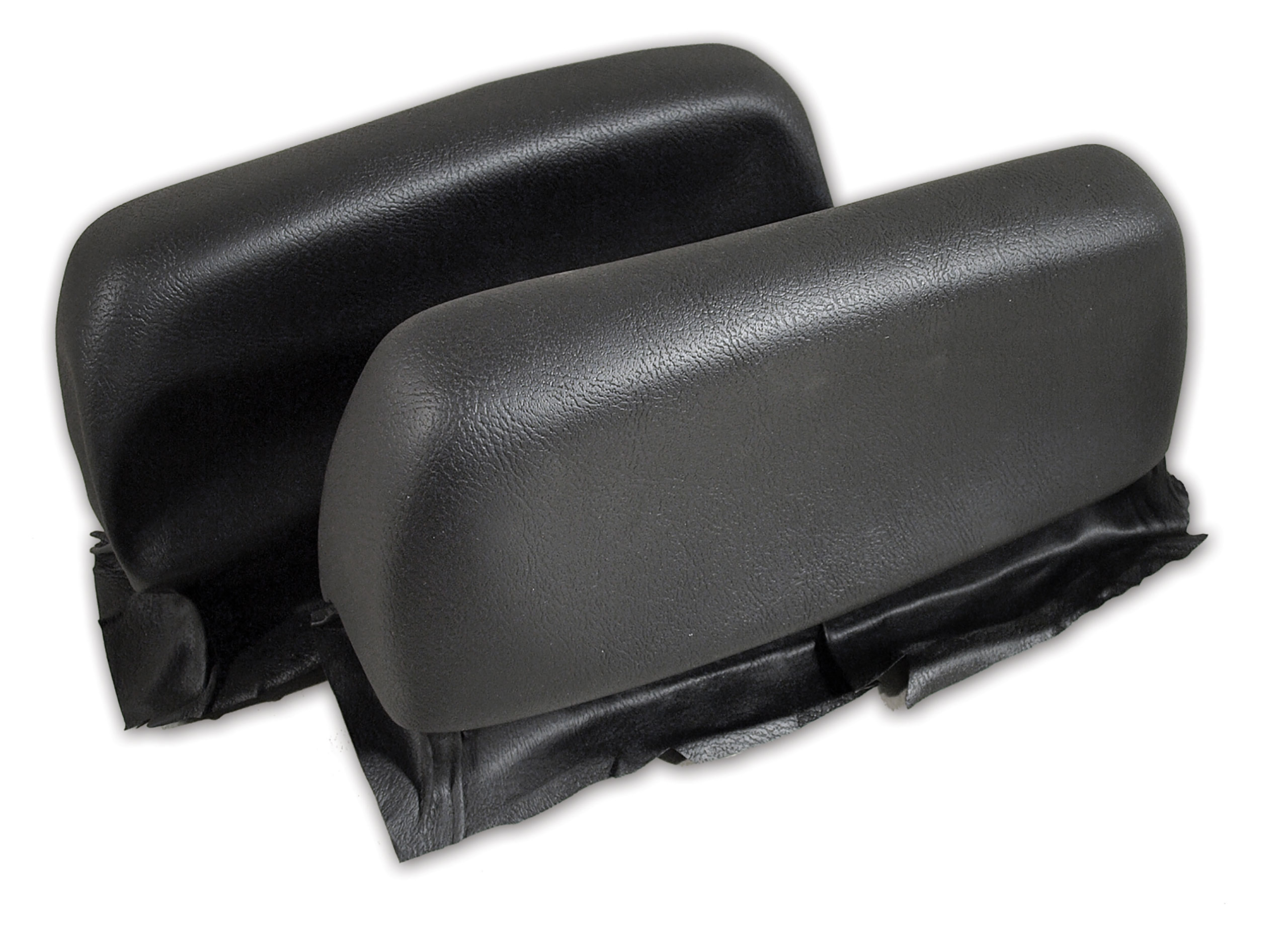 1968-1969 Corvette C3 Headrest Covers- Black ABS CA-426120 