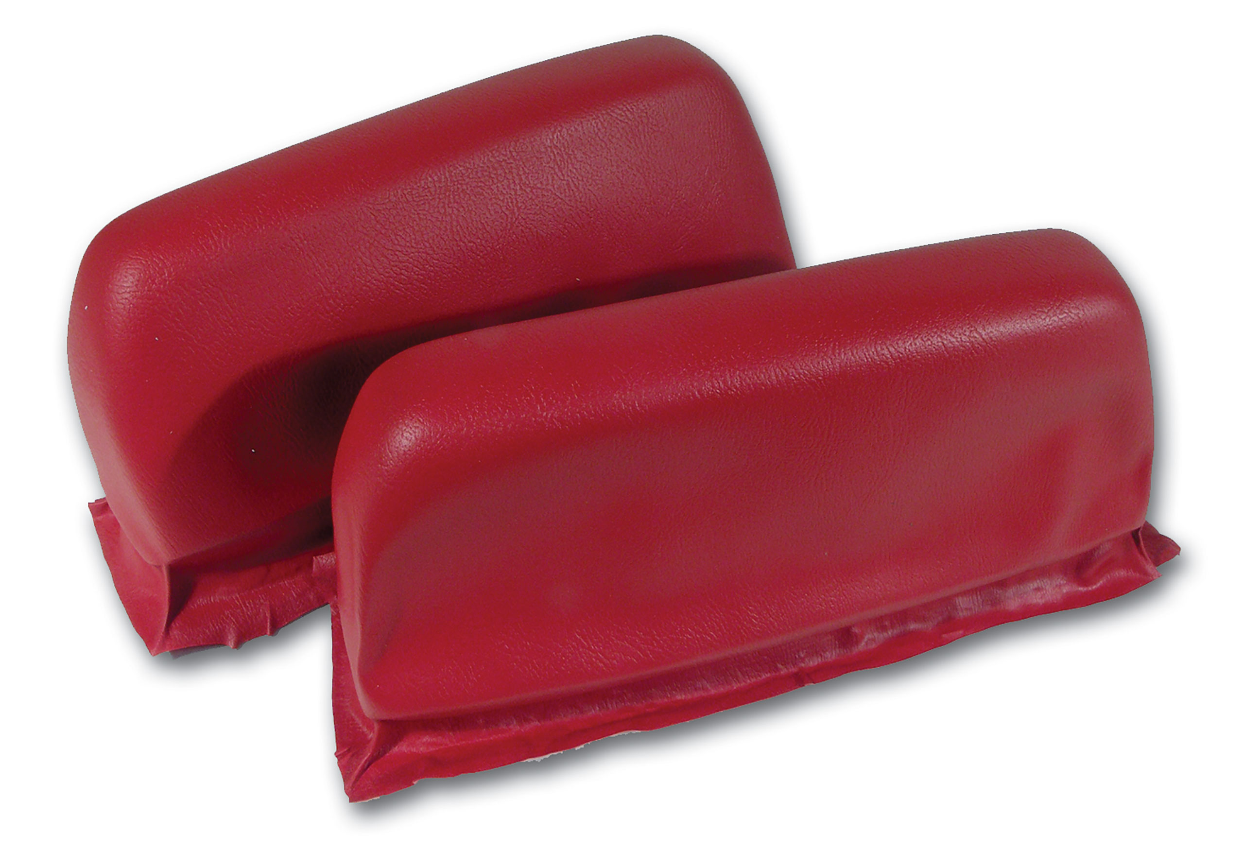 1968-1969 Corvette C3 Headrest Covers- Red ABS CA-426130 