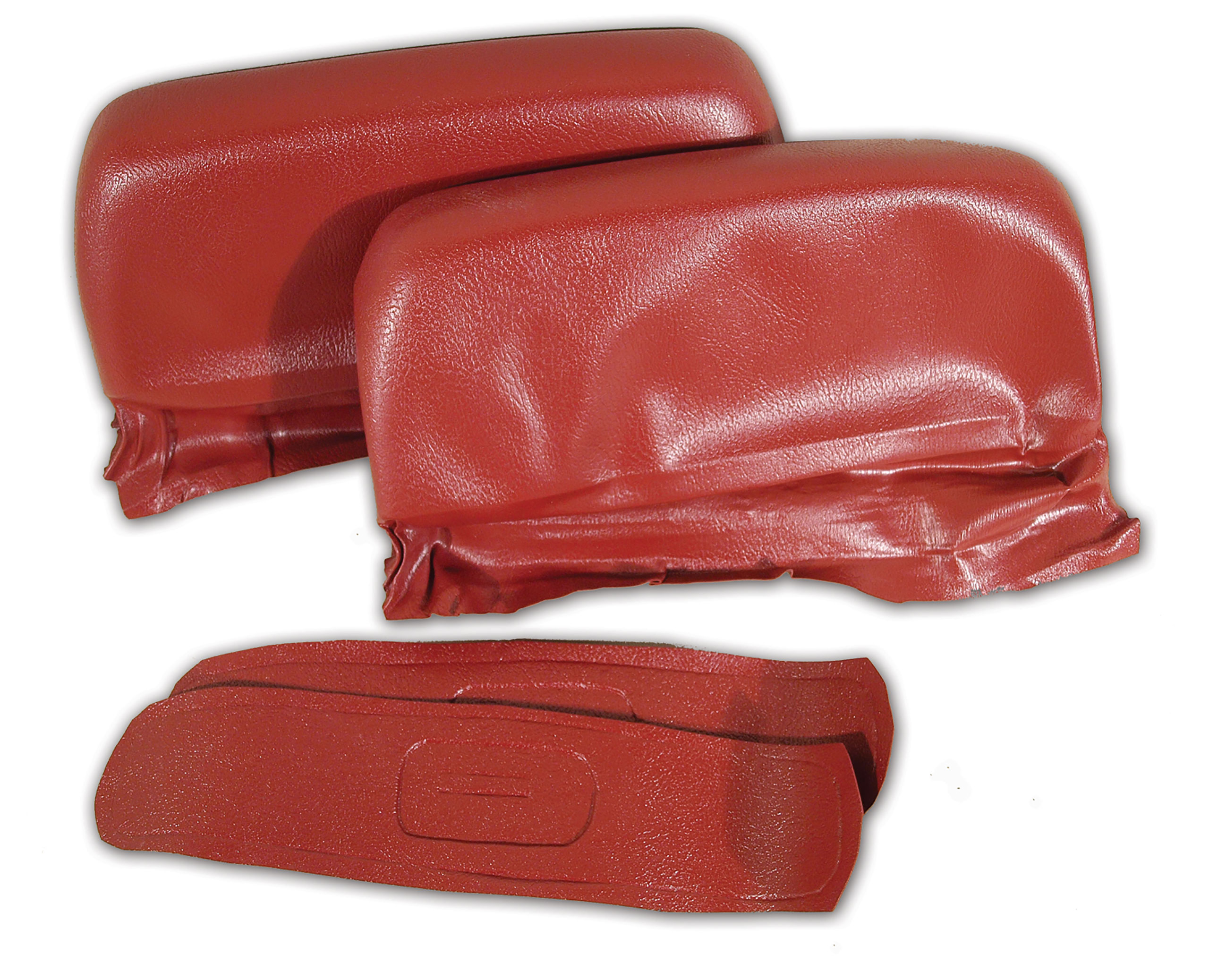 1968 Corvette C3 Headrest Covers- Dark Orange ABS CA-426138 