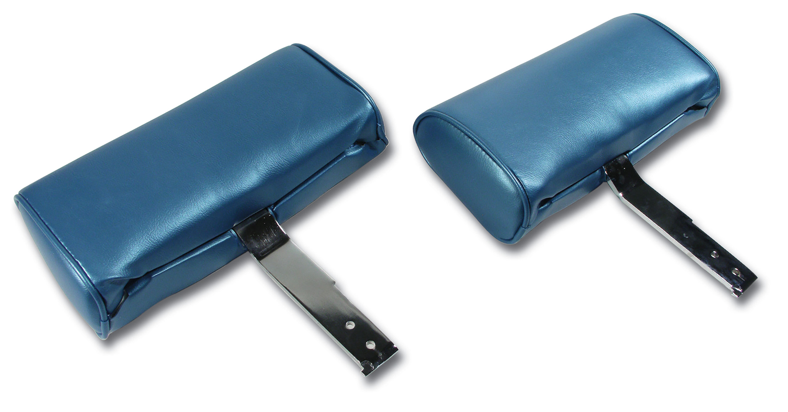 1967 Corvette C2 Headrests- Bright Blue Complete Vinyl CA-426340 