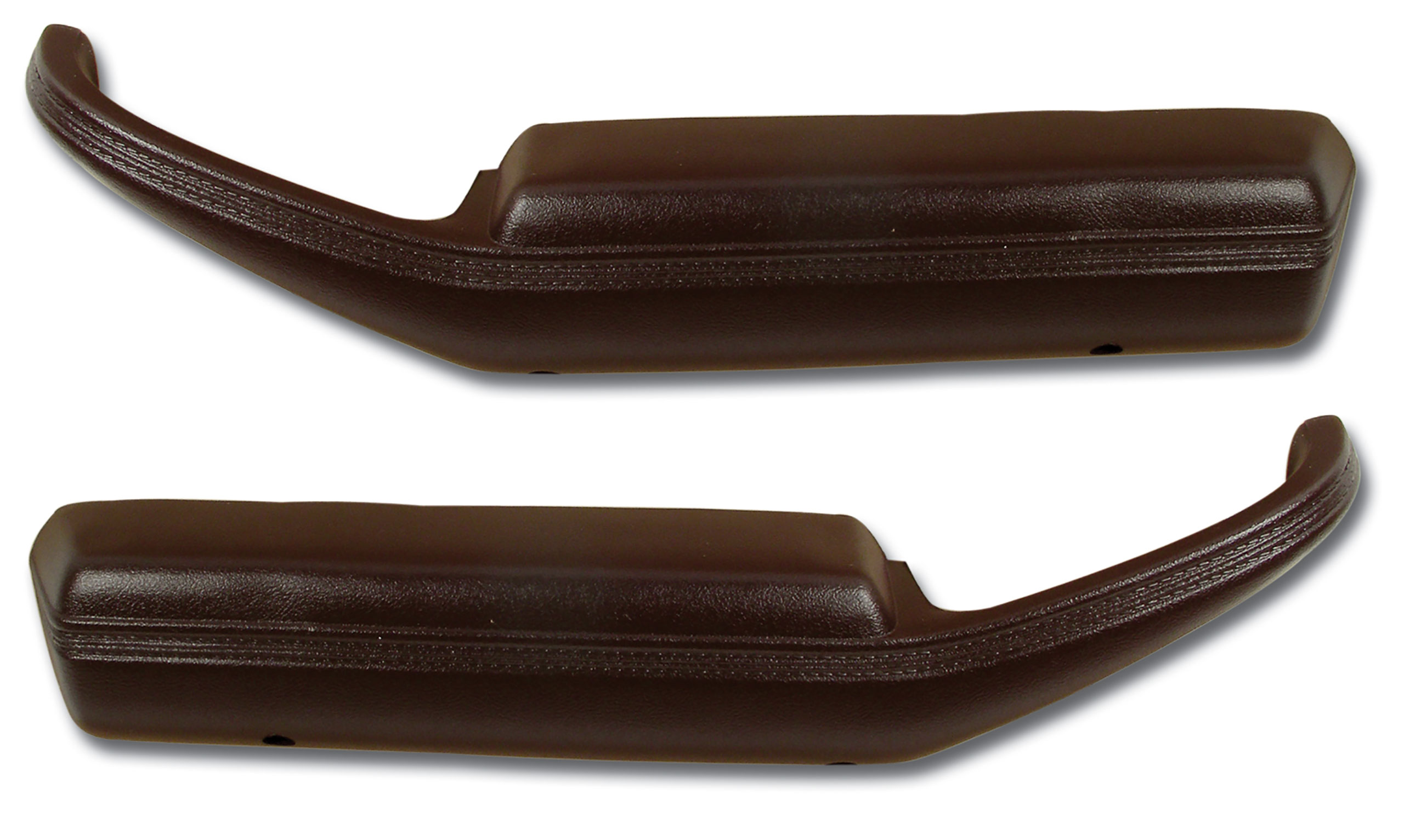 1980 Corvette C3 Moulded Door Panel Armrest Pair - Claret CA-430736 