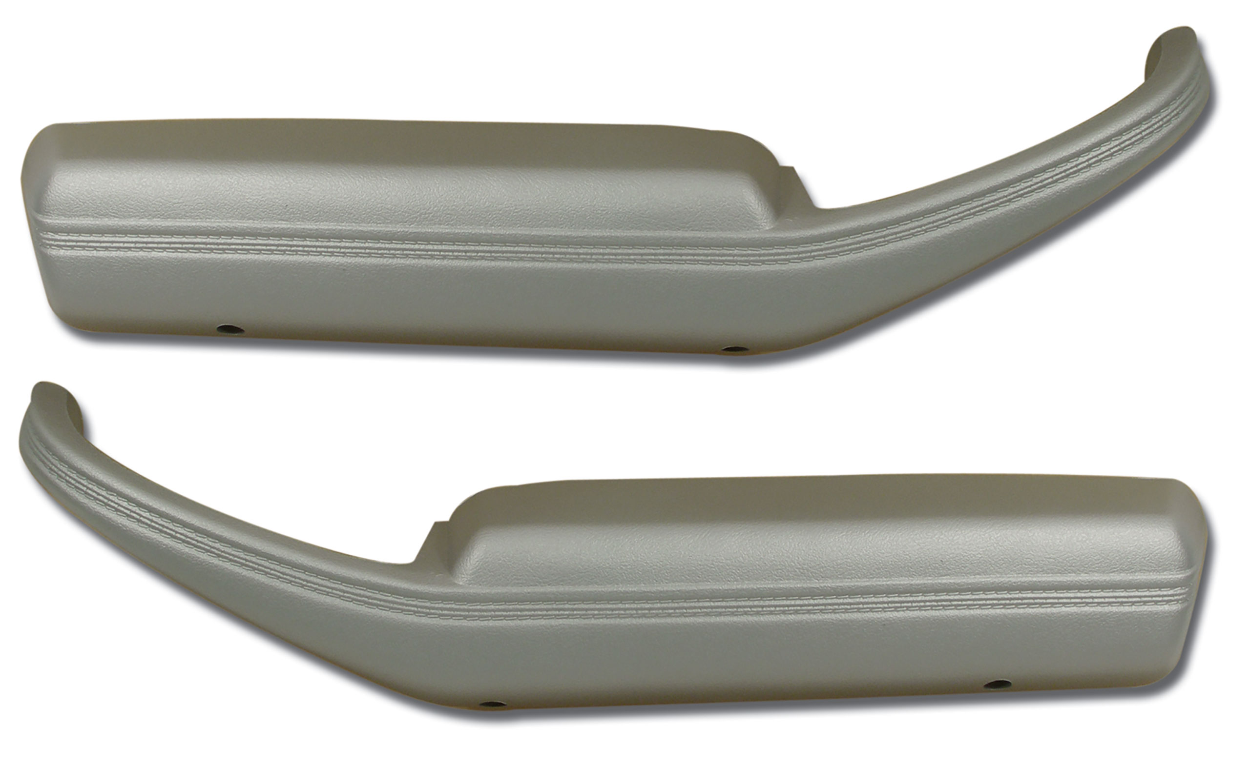 1978 Corvette C3 Moulded Door Panel Armrest Pair Silver Pace CA-430762  