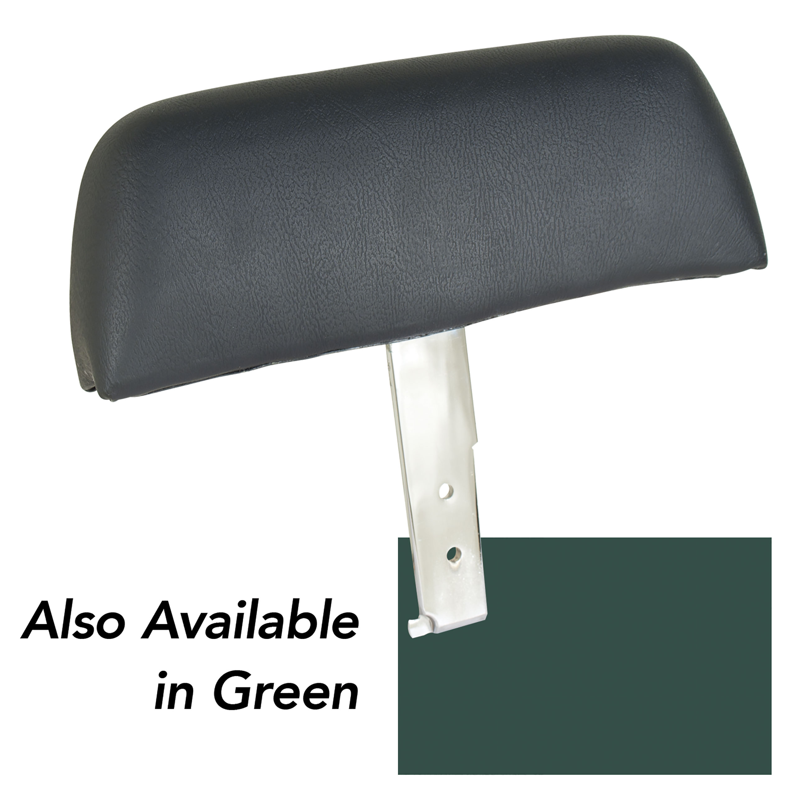 1969 Corvette C3 Headrests- Green Complete W/ABS Covers CA-432314 