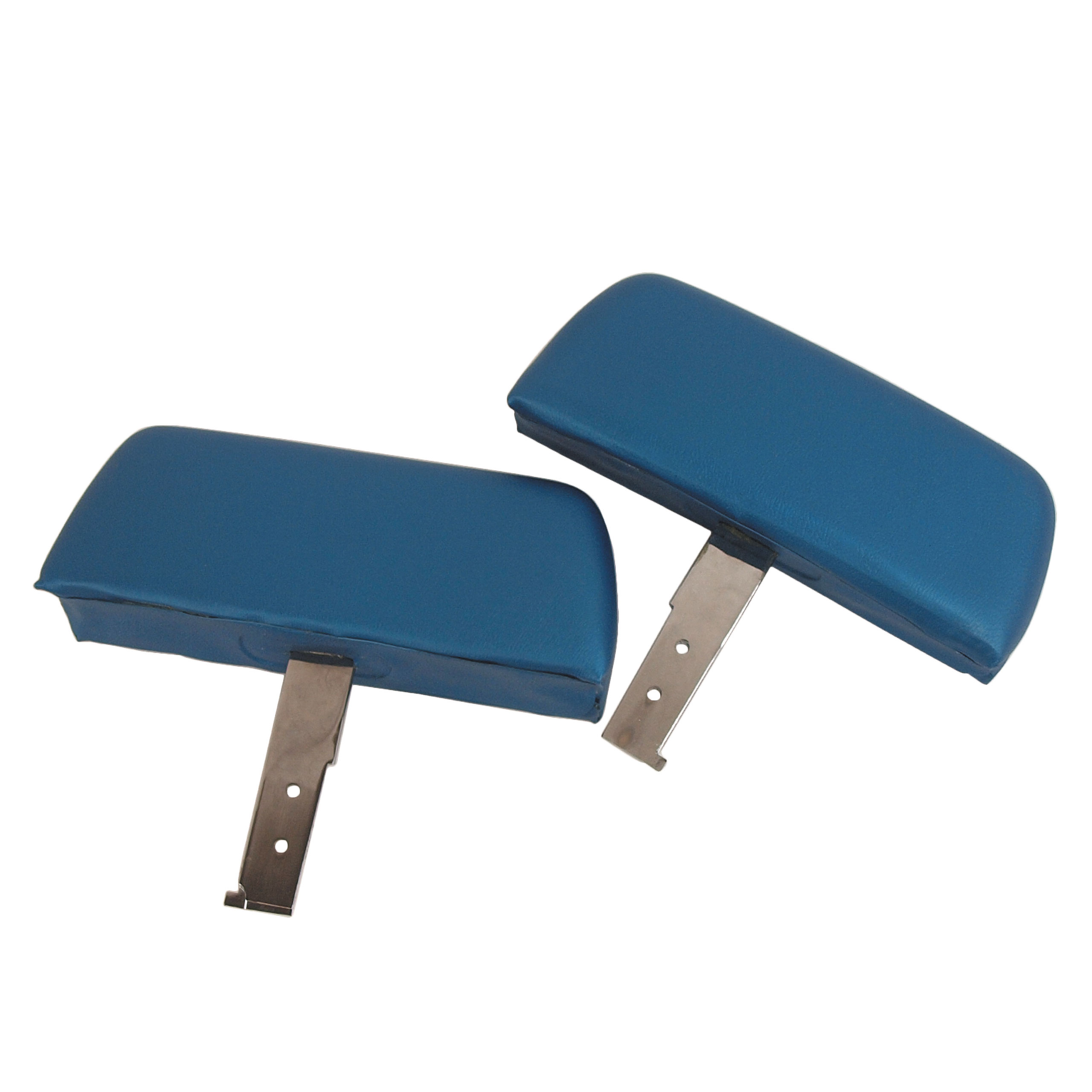 1968-1969 Corvette C3 Headrests Bright Blue Complete W/ABS Covers CA-432341 