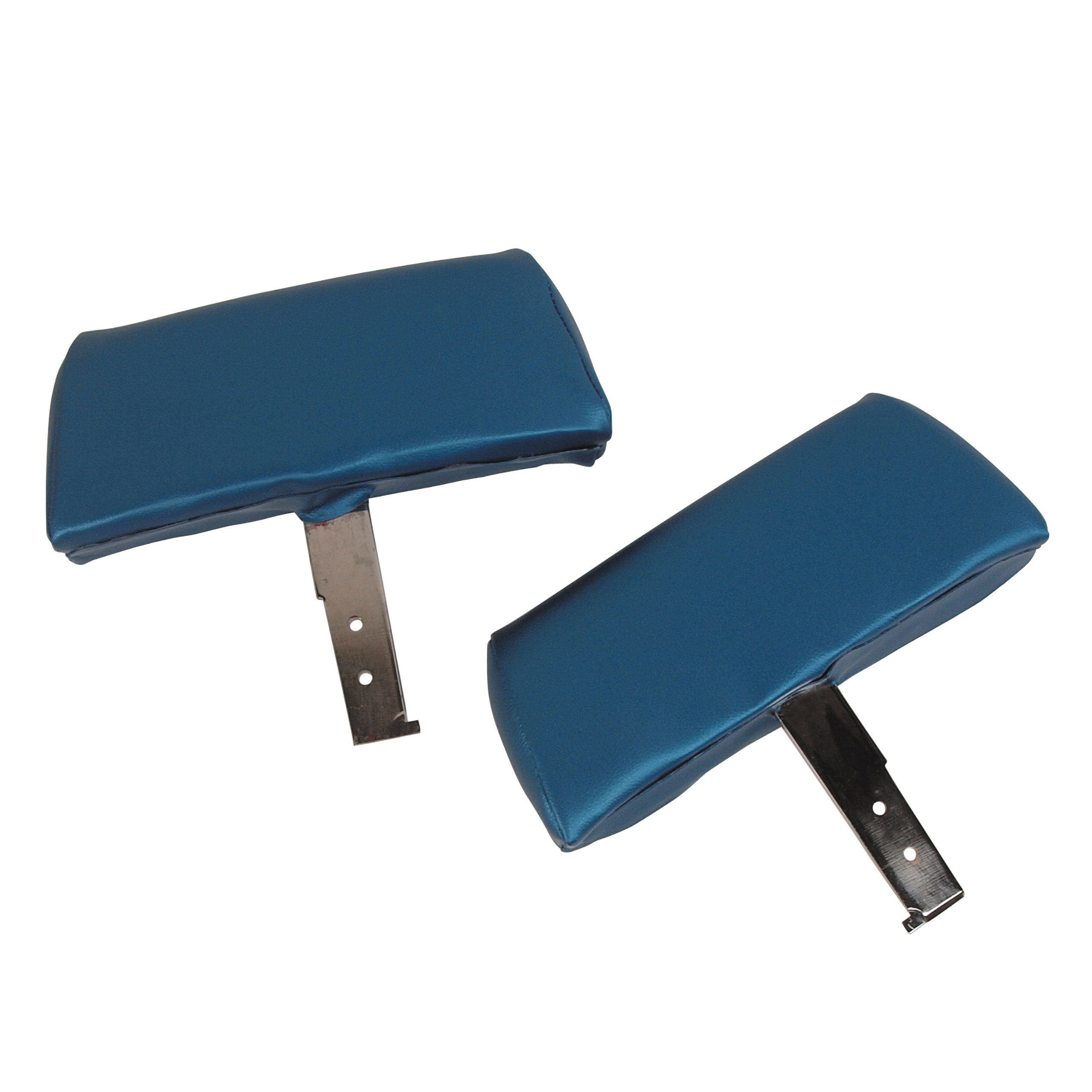 1968-1969 Corvette C3 Headrests Bright Blue Complete W/Vinyl Covers CA-432541 