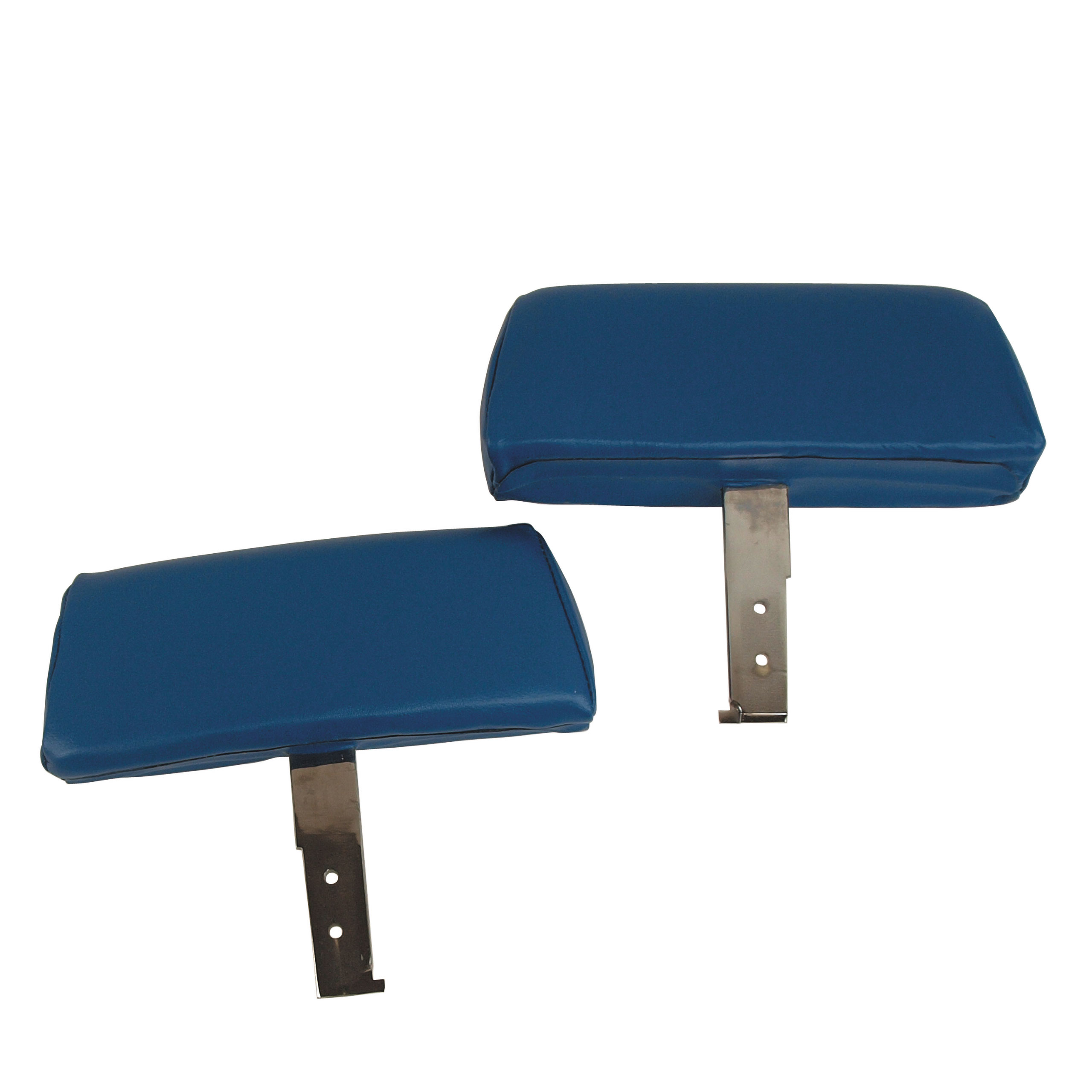 1968-1969 Corvette C3 Headrests Bright Blue Complete W/Leather Covers CA-432641 