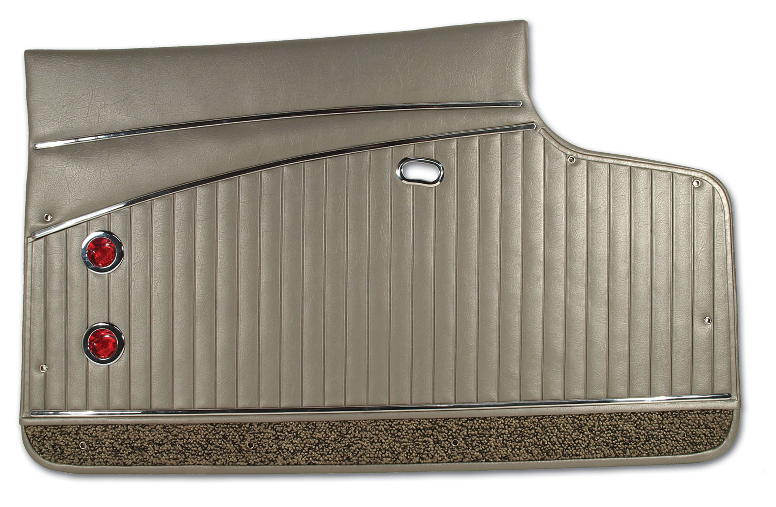 1962 Corvette C1  Door Panels- Fawn Deluxe CA-436409