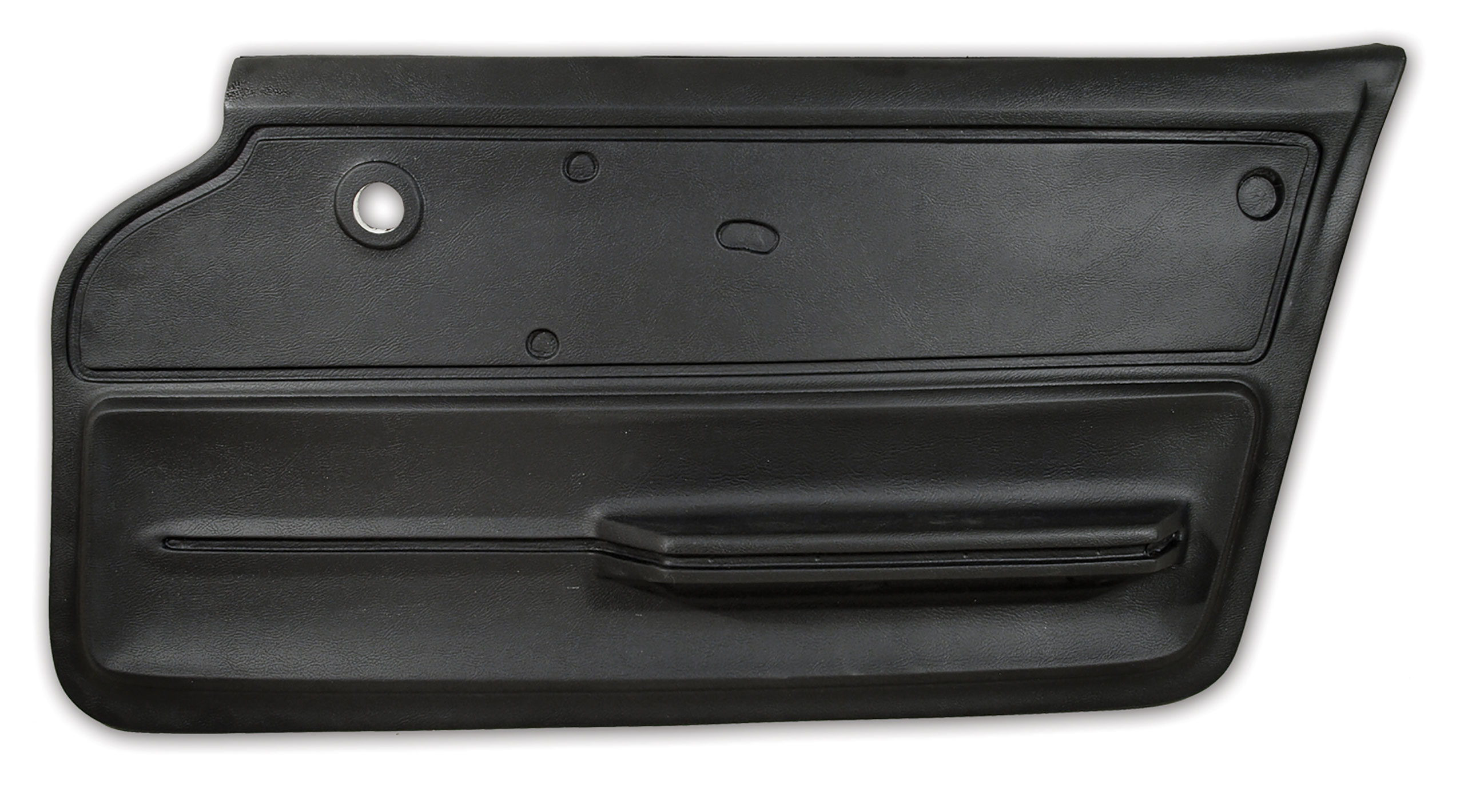 1965-1966 Corvette C2 Door Panel Black Convertible W/Felt RH CA-439420 