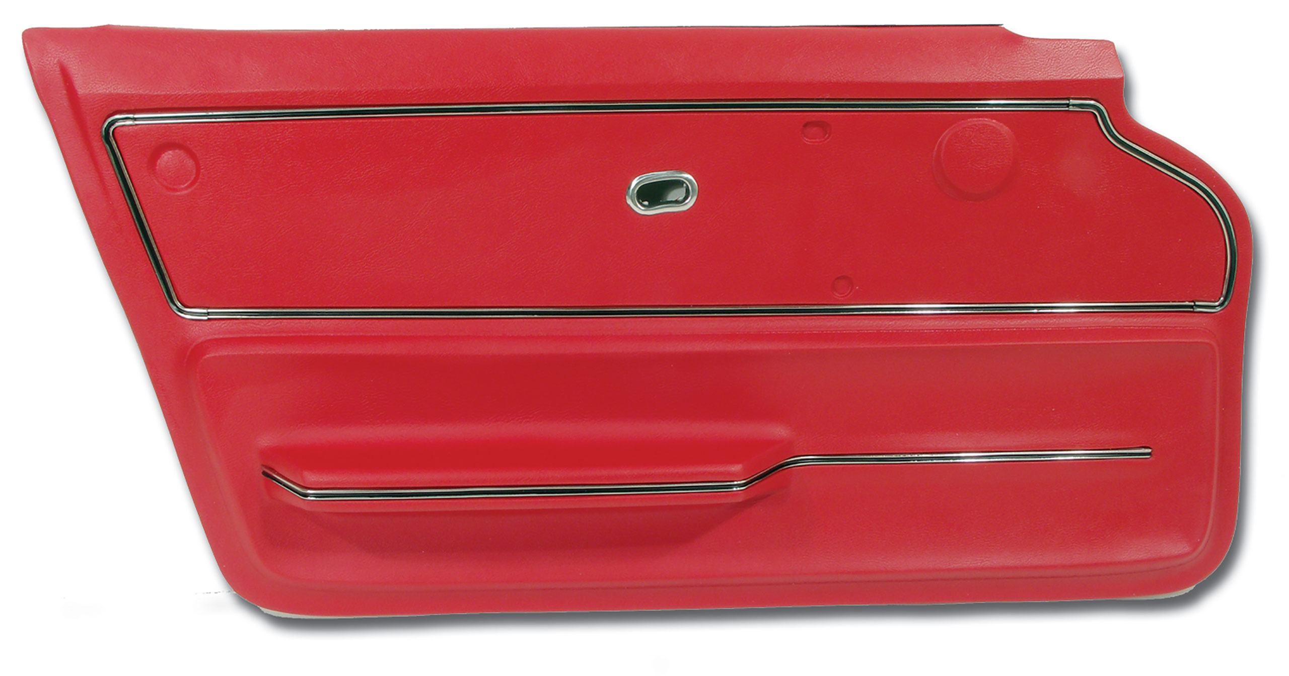 1965-1966 Corvette C2 Door Panel- Red Coupe W/Trim LH CA-439930 