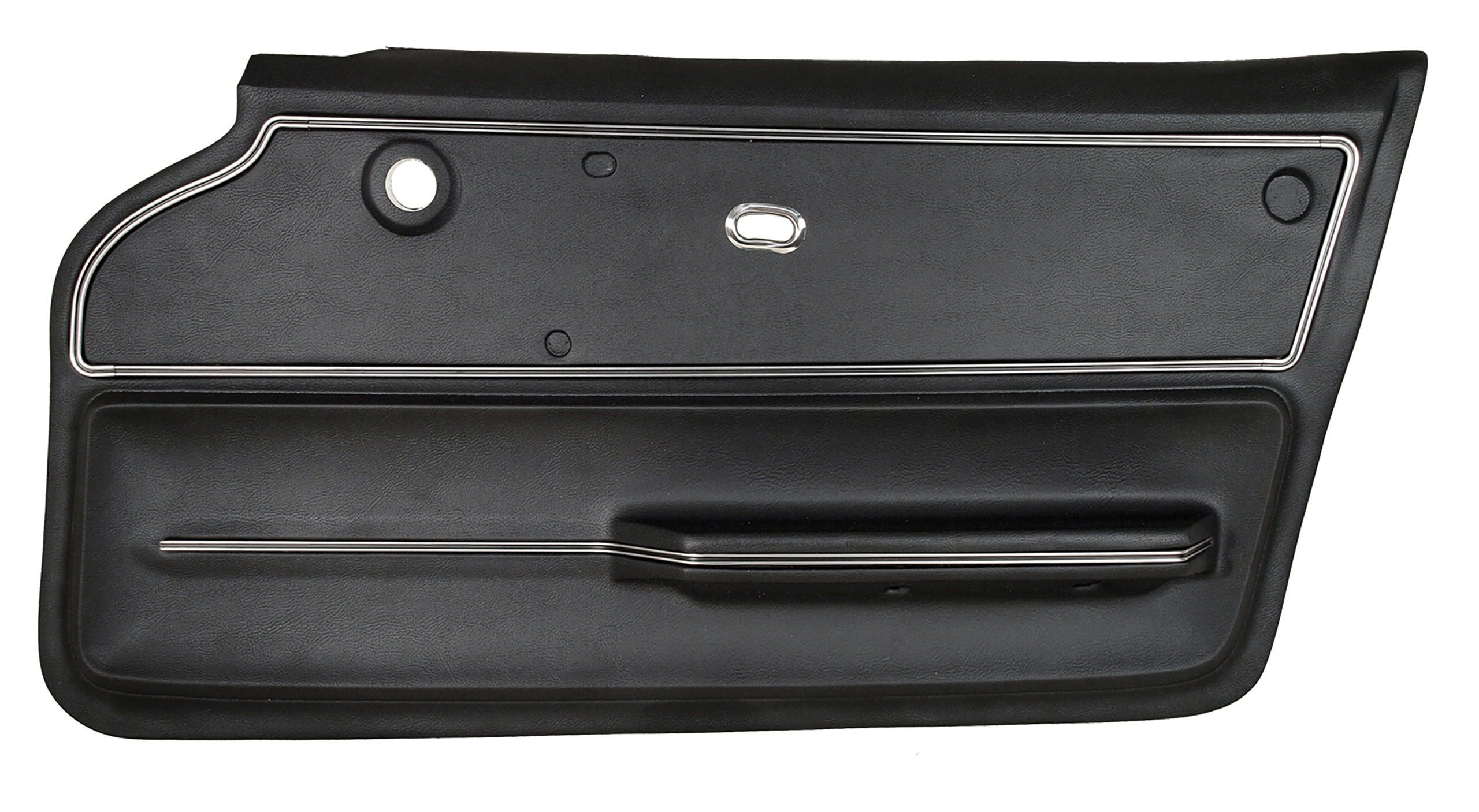 1965-1966 Corvette C2 Door Panel- Black Coupe W/Trim RH CA-440020 