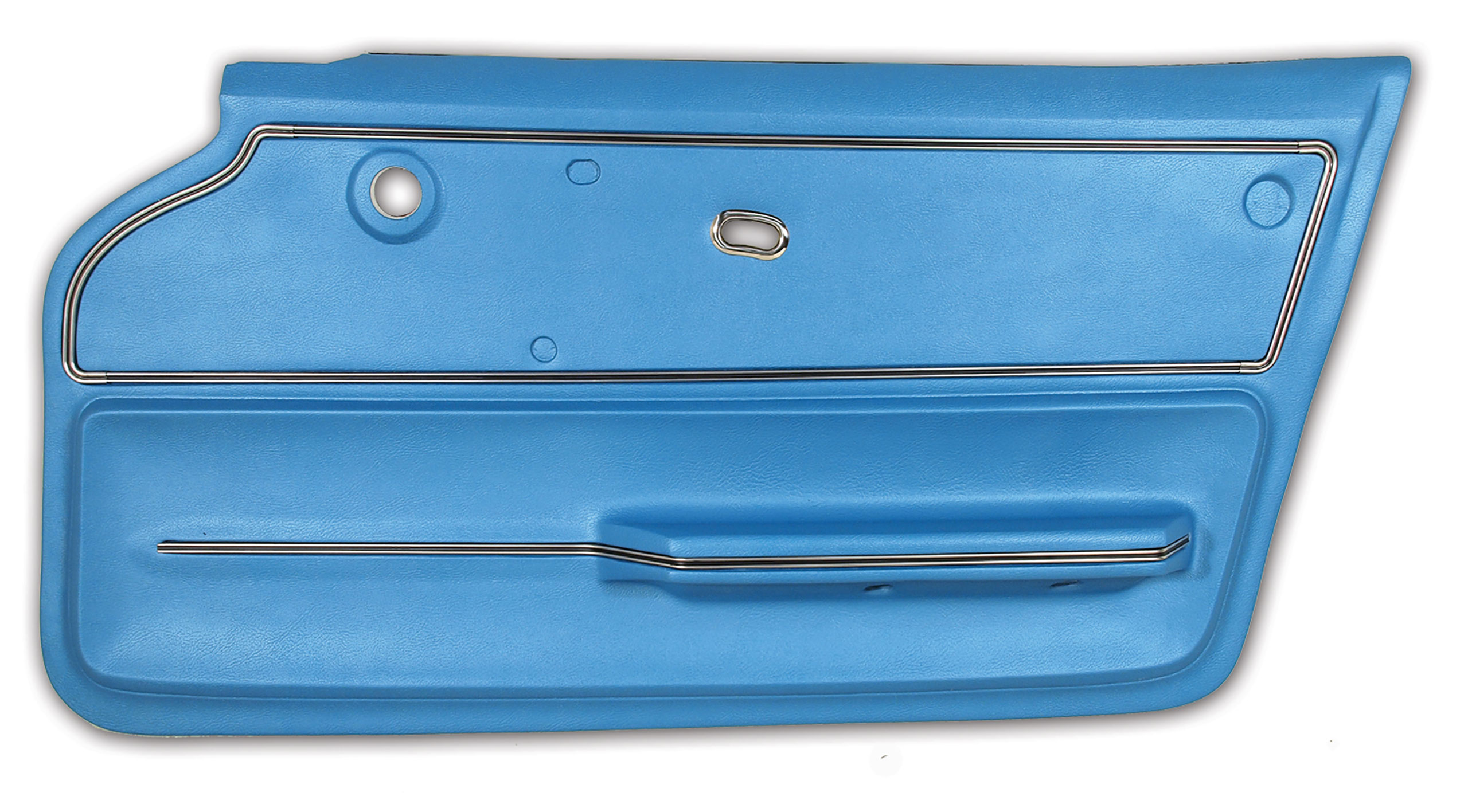 1965-1966 Corvette C2 Door Panel Bright Blue Coupe W/Trim RH CA-440040 