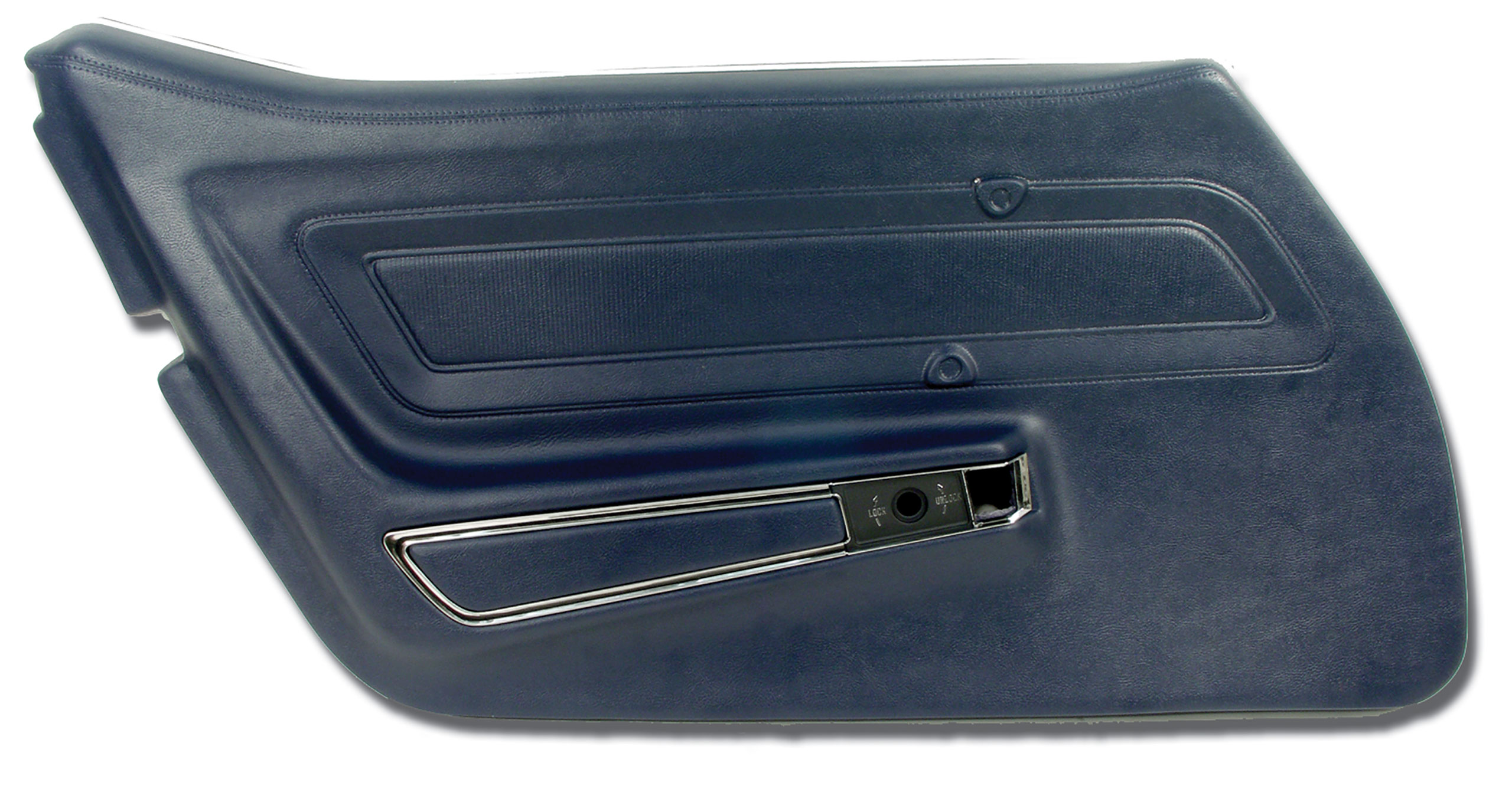 1973-1975 Corvette C3 Door Panel- Dark Blue Standard LH CA-442343 