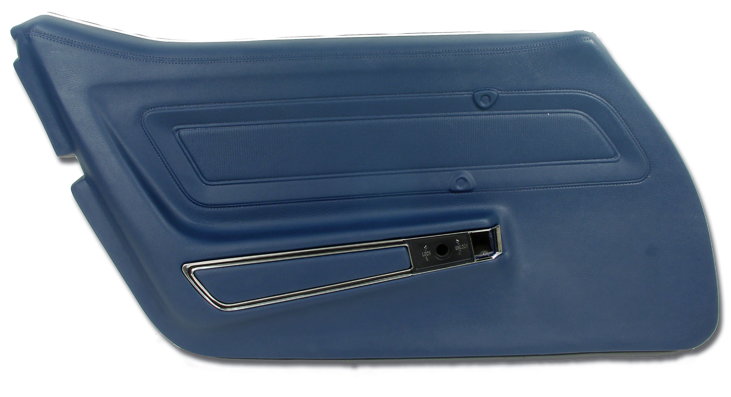 1971-1972 Corvette C3 Door Panel- Royal Blue Standard LH CA-442347 