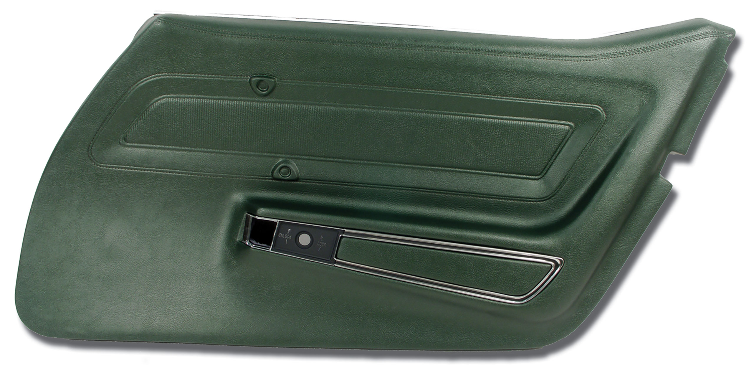 1971 Corvette C3 Door Panel- Green Standard RH CA-442418 