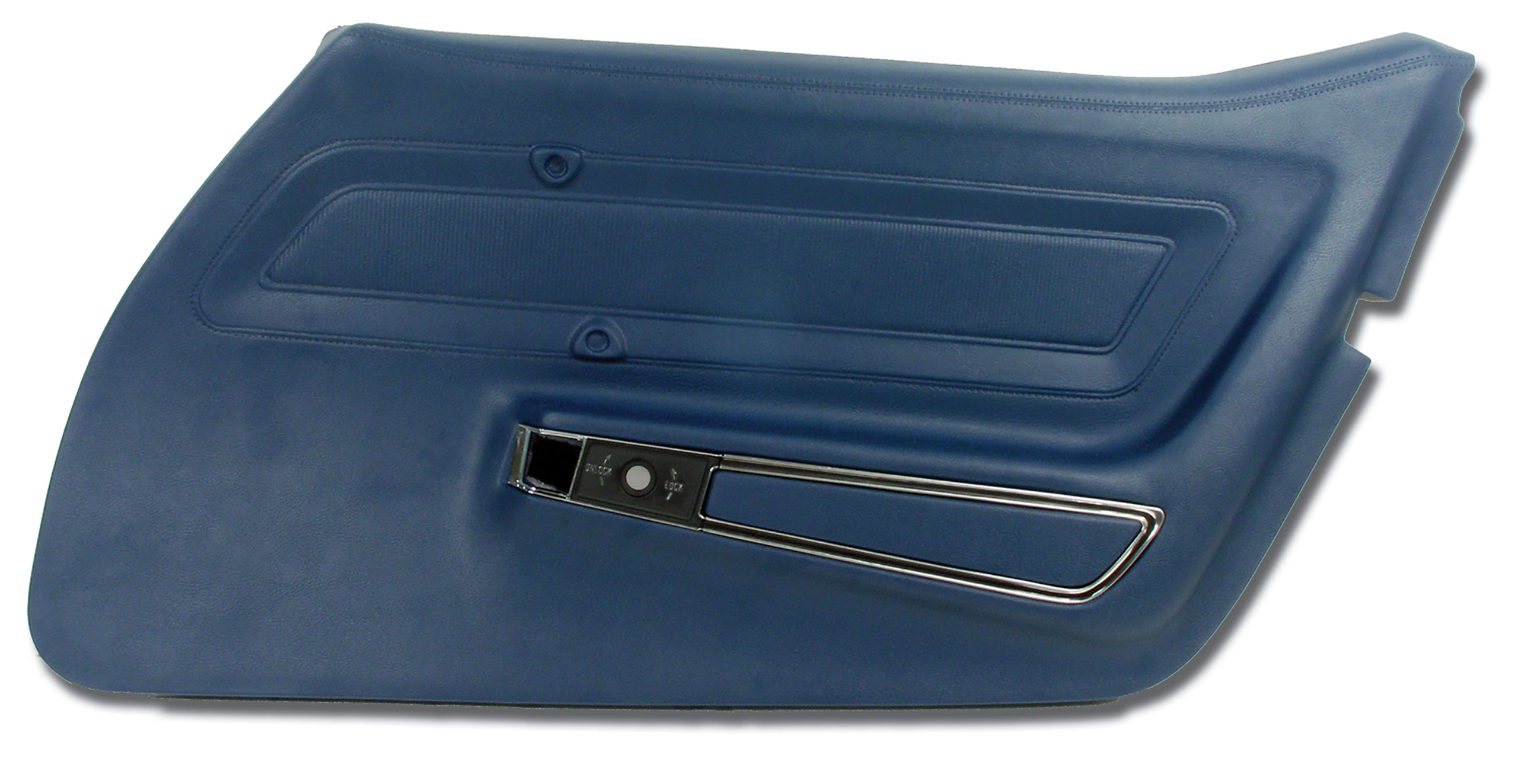 1971-1972 Corvette C3 Door Panel- Royal Blue Standard RH CA-442447 