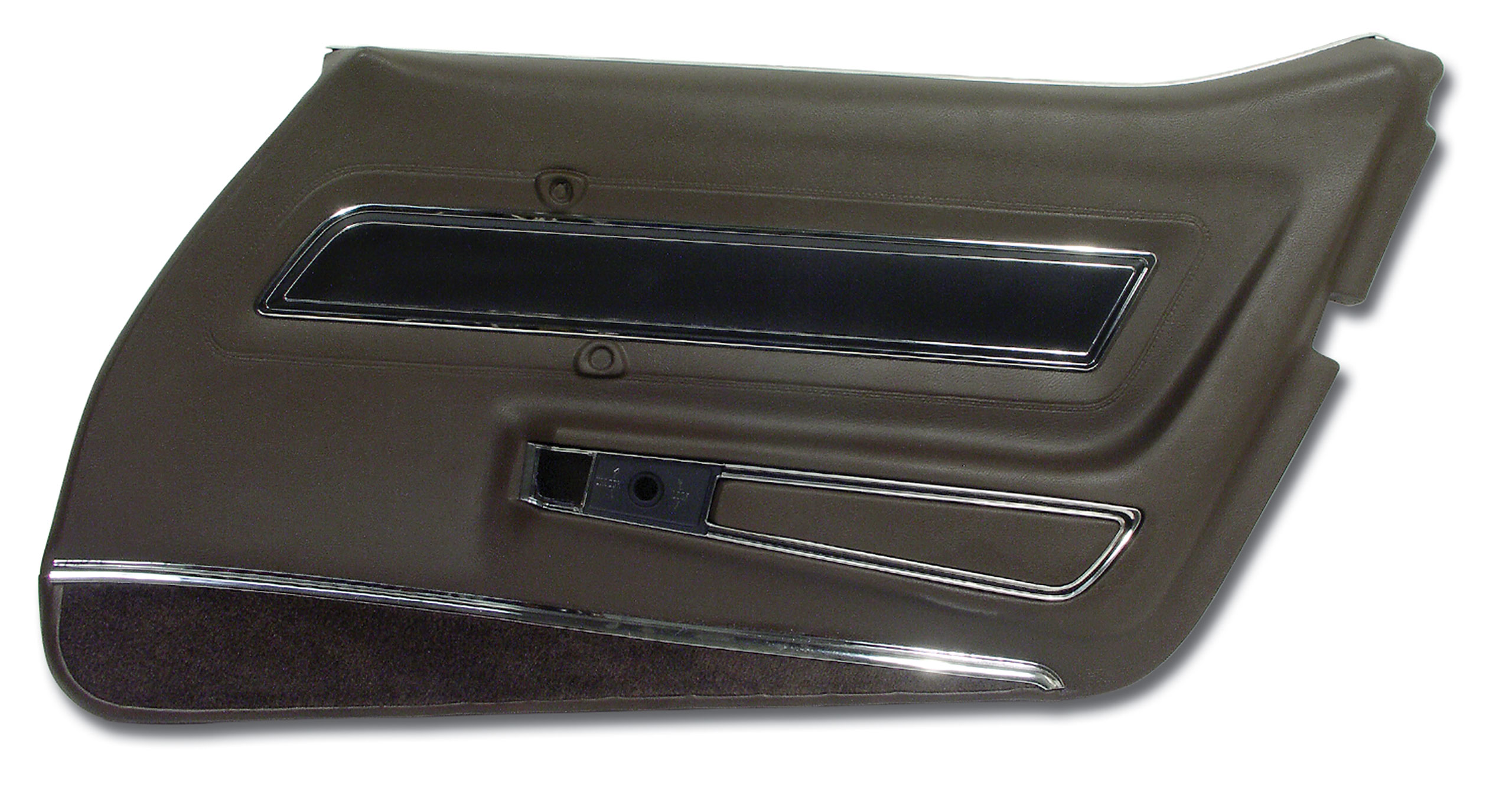 1977 Corvette C3 Door Panel- Dark Brown Deluxe RH CA-443255 