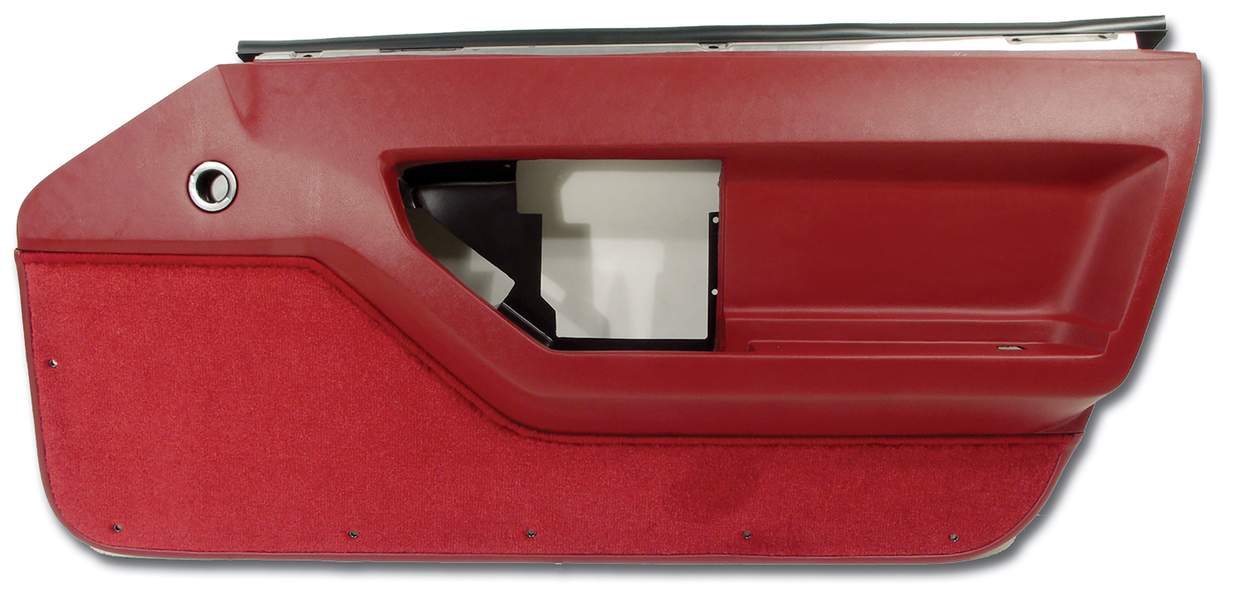 1984-1985 Corvette C4 Door Panel- Red RH CA-444127 