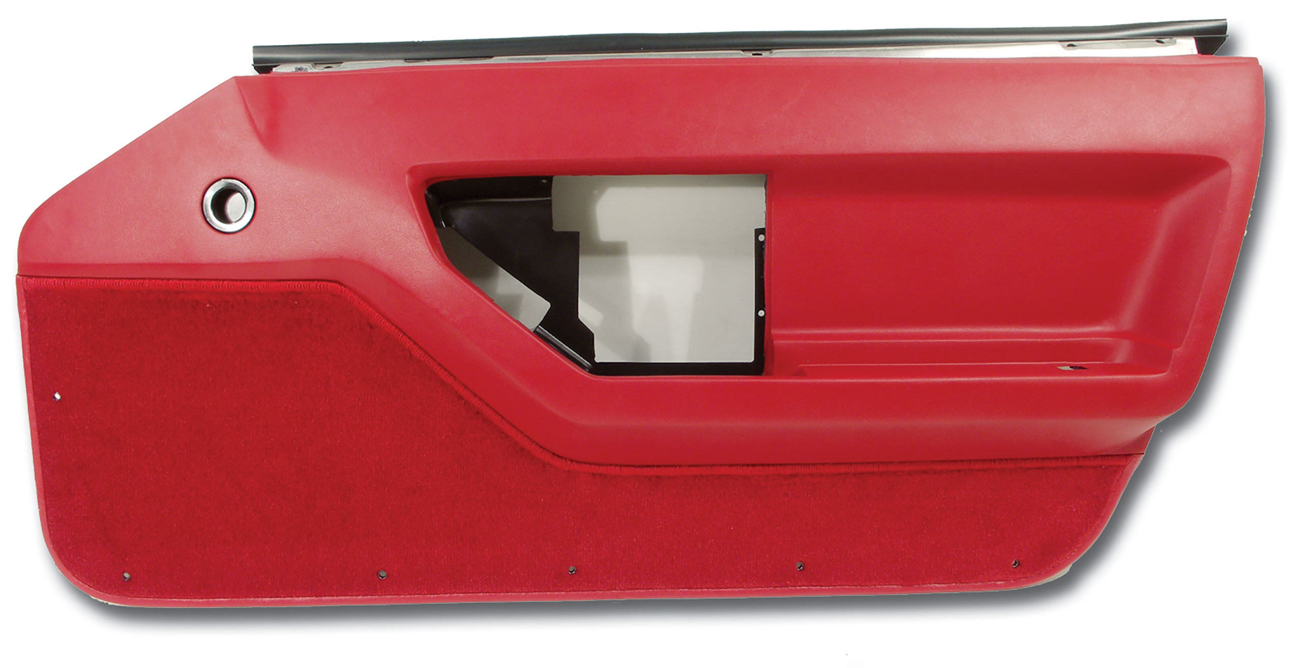 1986-1989 Corvette C4 Door Panel- Red RH CA-444175 